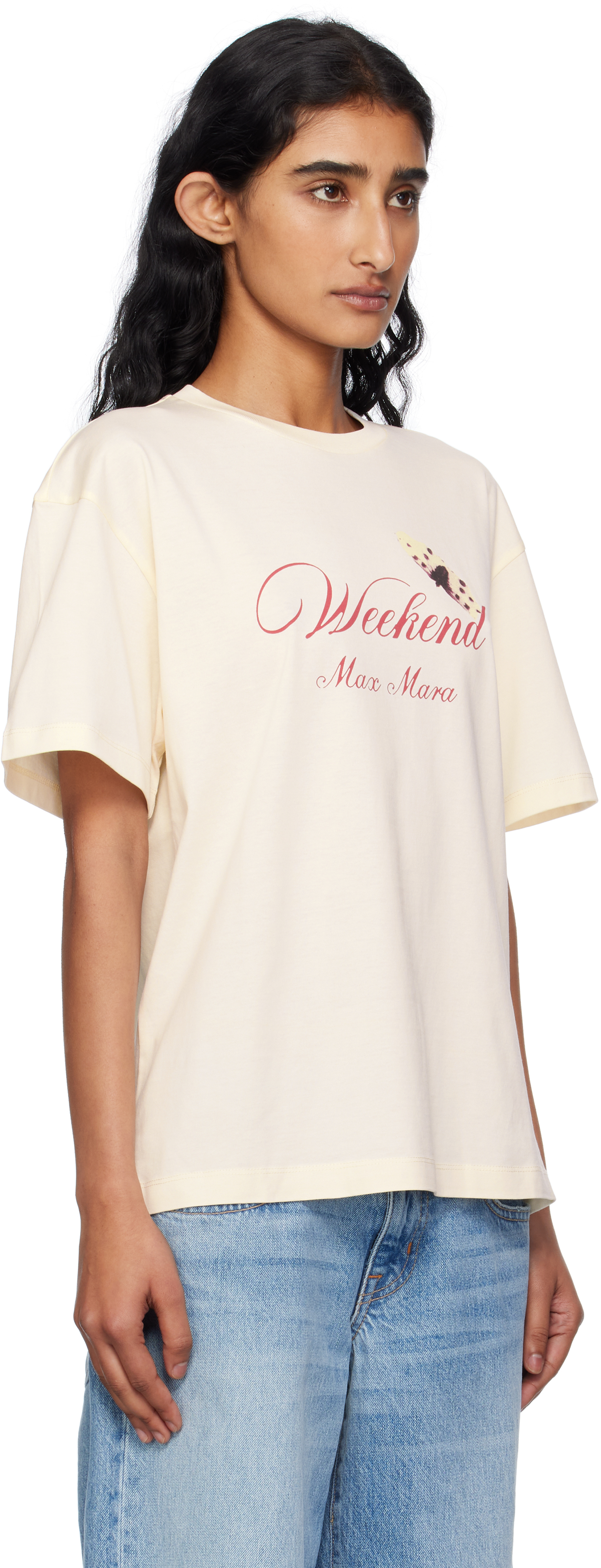 Weekend Max Mara Off-white Radura T-shirt