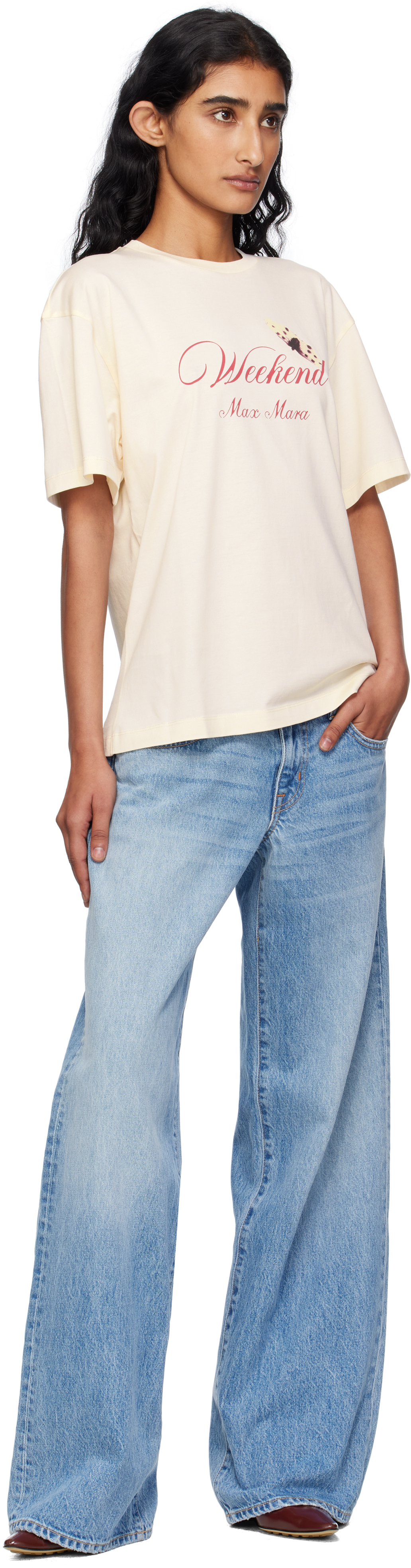 Weekend Max Mara Off-white Radura T-shirt