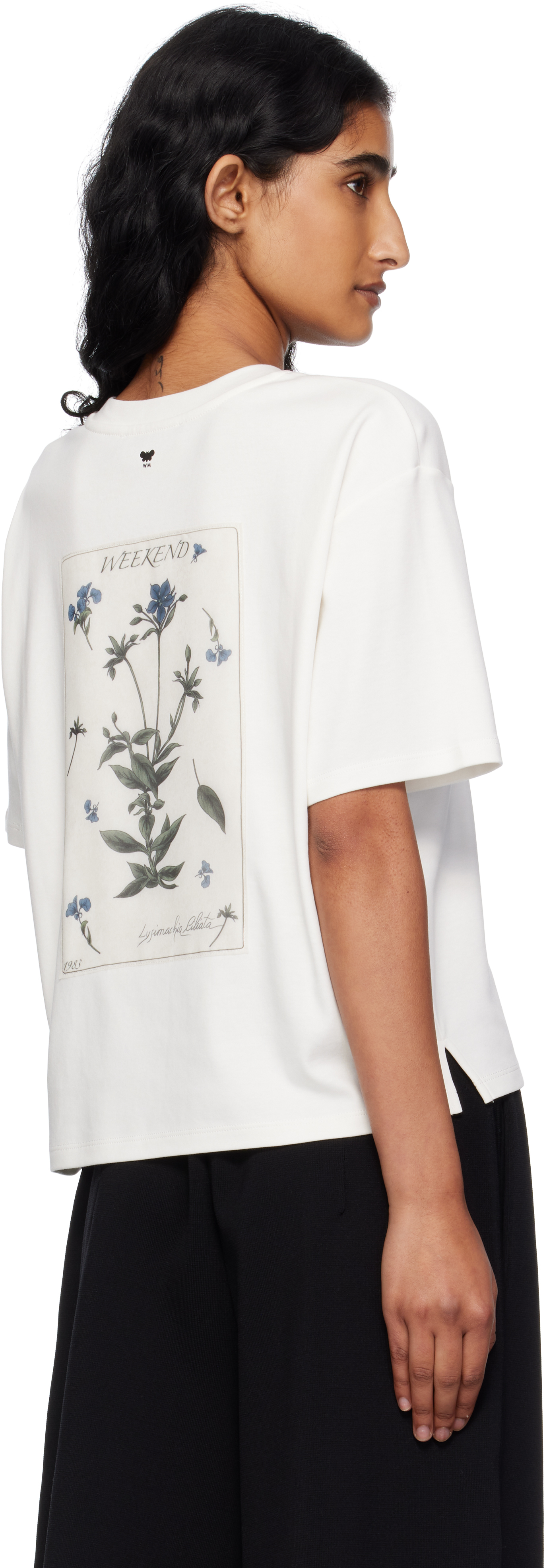 Weekend Max Mara White Lecco T-shirt In White