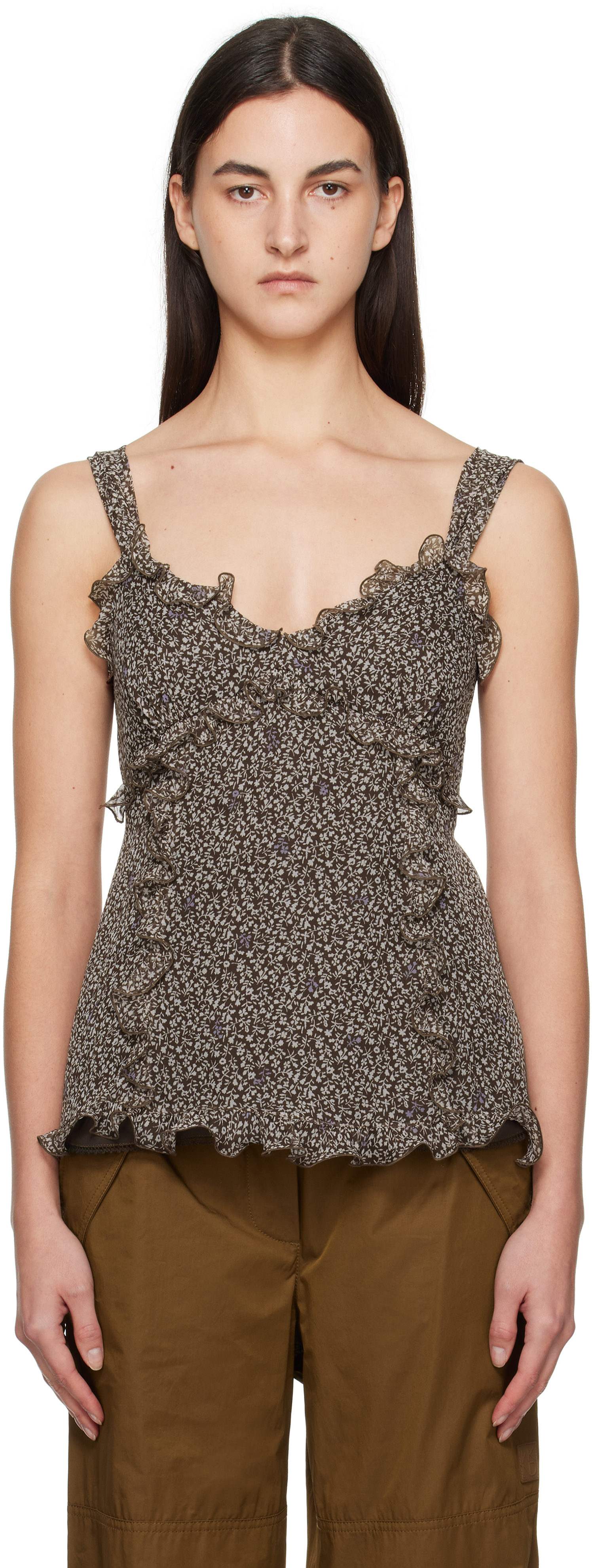 Brown Naro Camisole