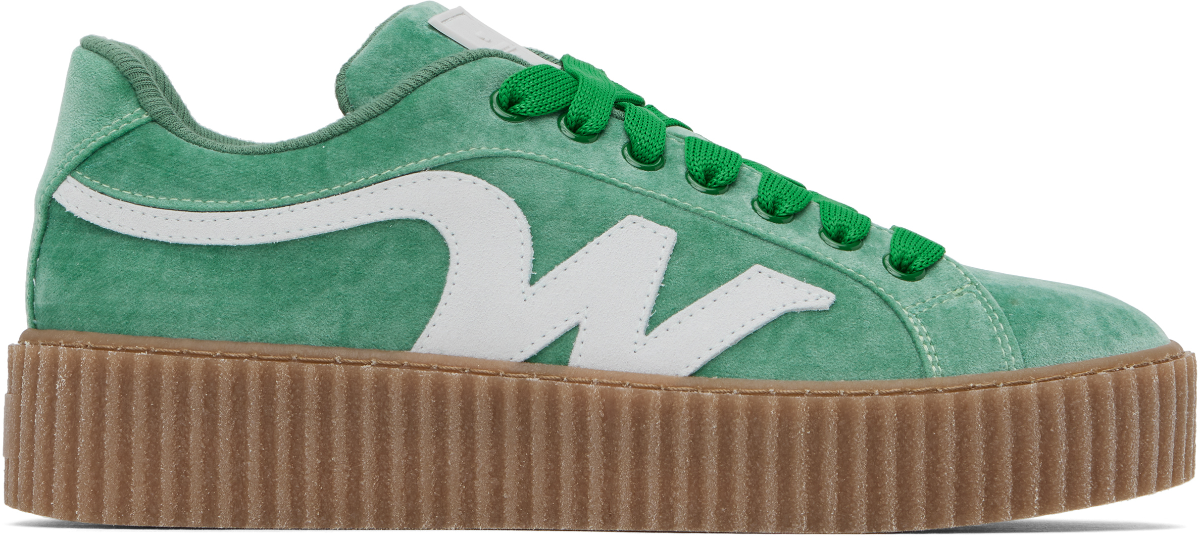 Green Dedalo Sneakers
