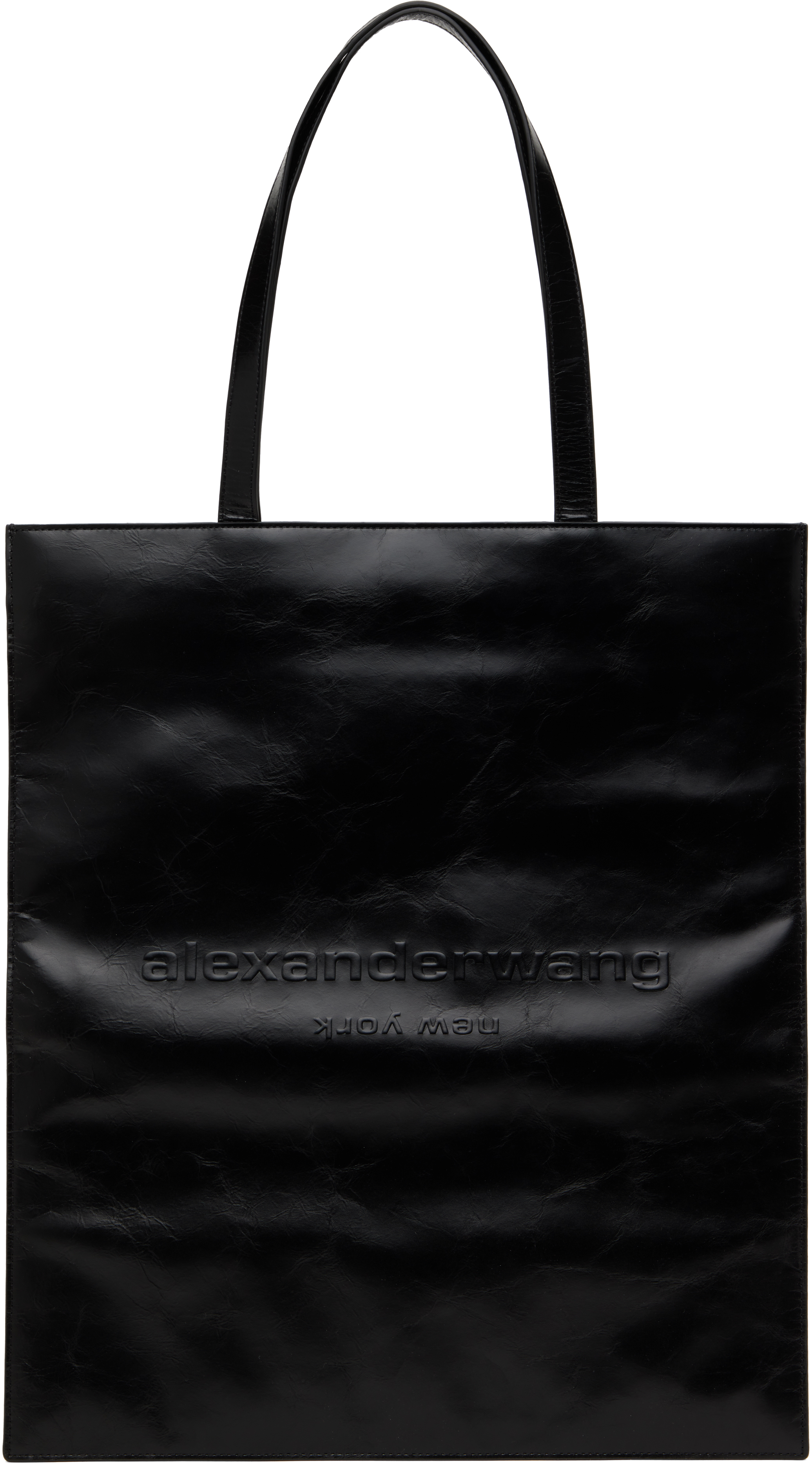 Black Pinch Large Tote