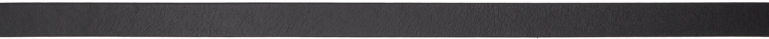 Mm6 Maison Margiela Black Mini Numeric Belt In T8013 Black