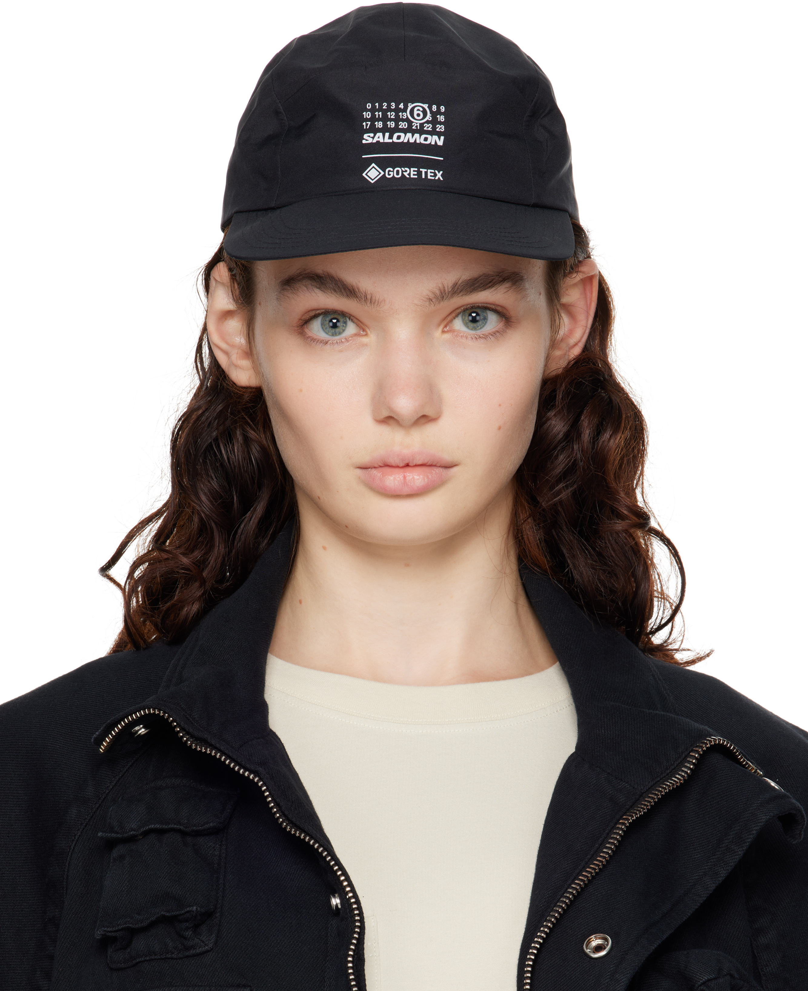 MM6 Maison Margiela Black Salomon Edition GORE TEX Cap SSENSE