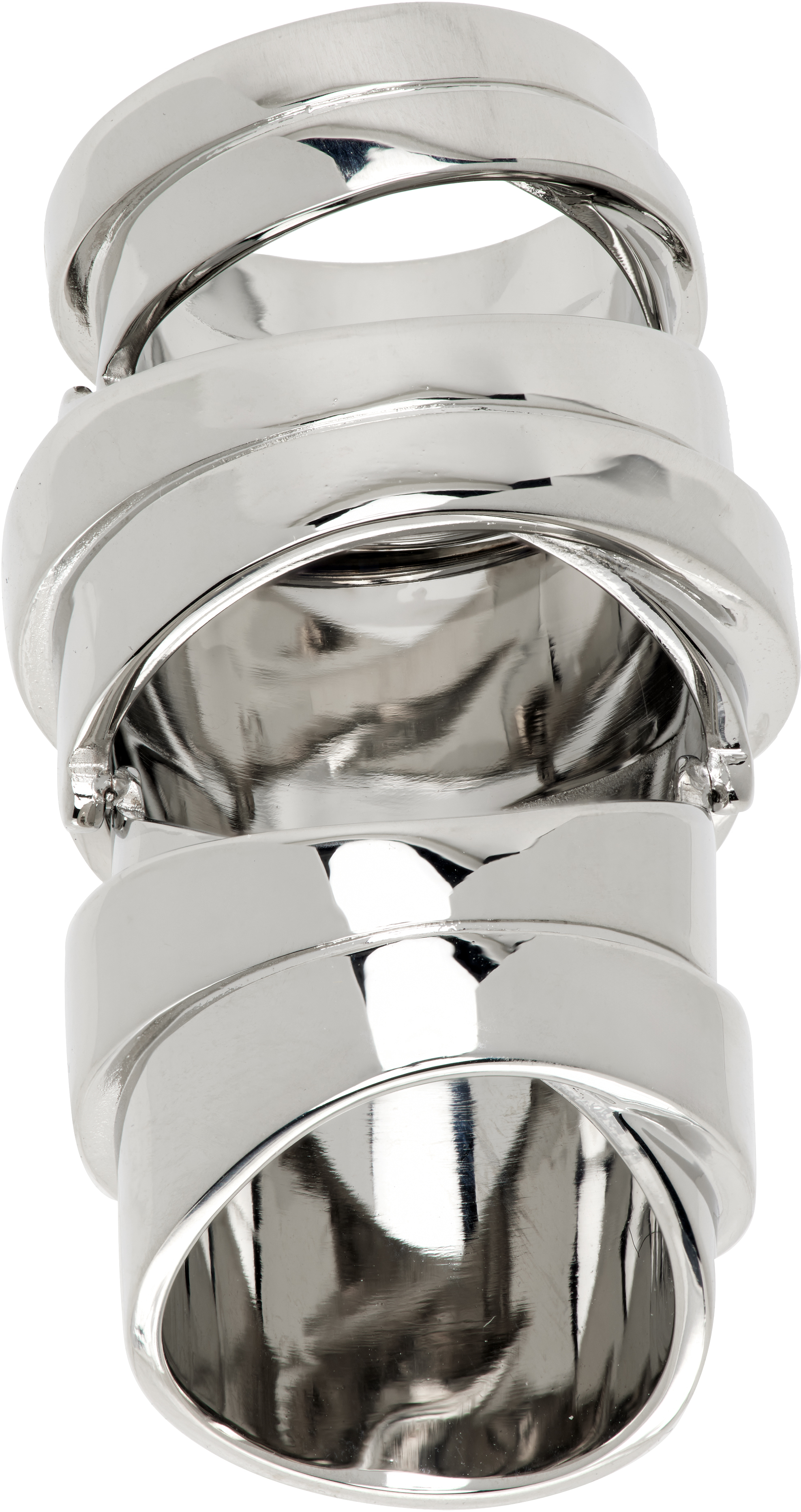 MM6 MAISON MARGIELA SILVER NUMERIC RING