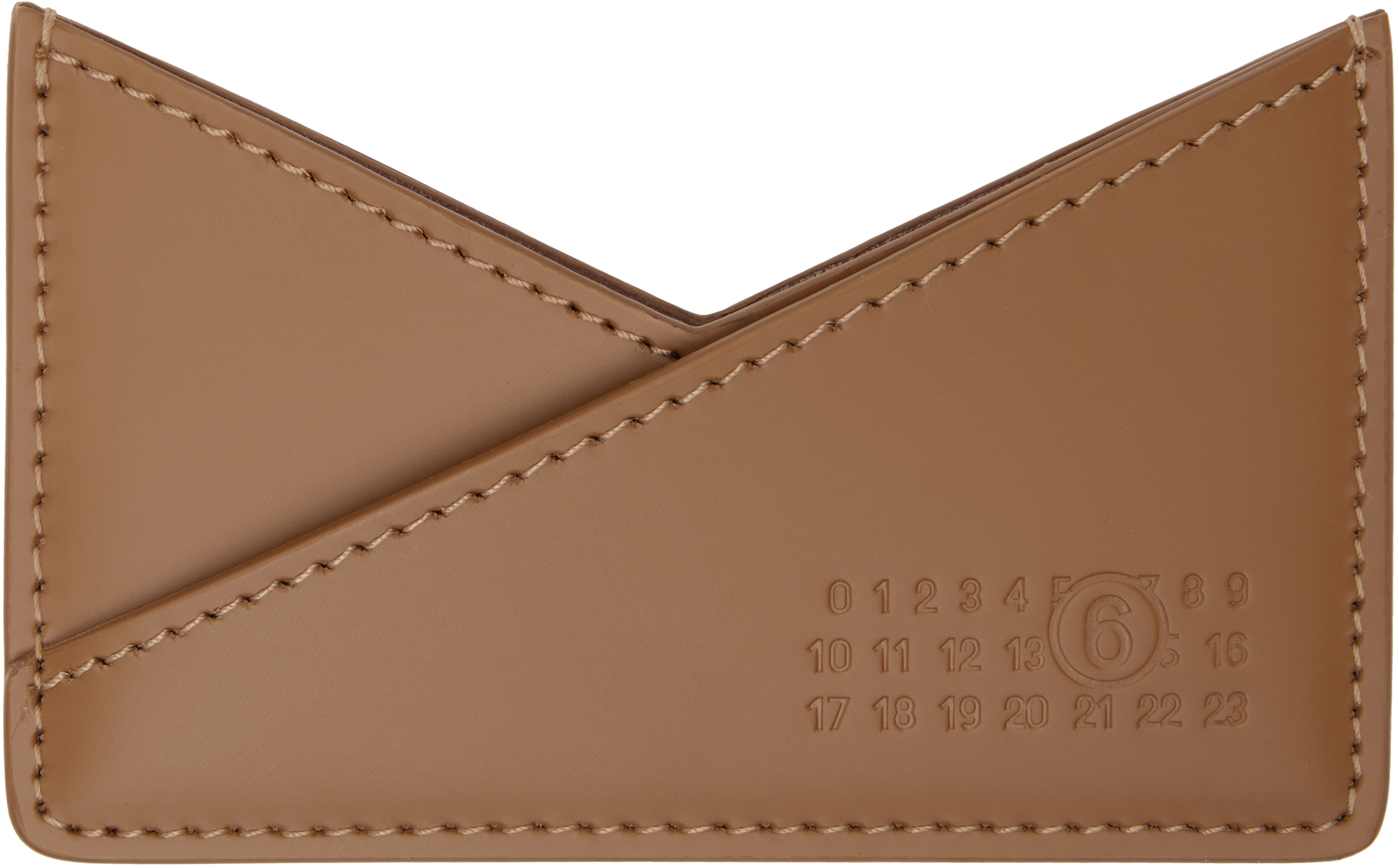 【関税込み】MM6 Maison Margiela タン Triangle 6 カードケース 楽天市場】エムエム 6 メゾンマルジェラ MM6 Maison Margiela