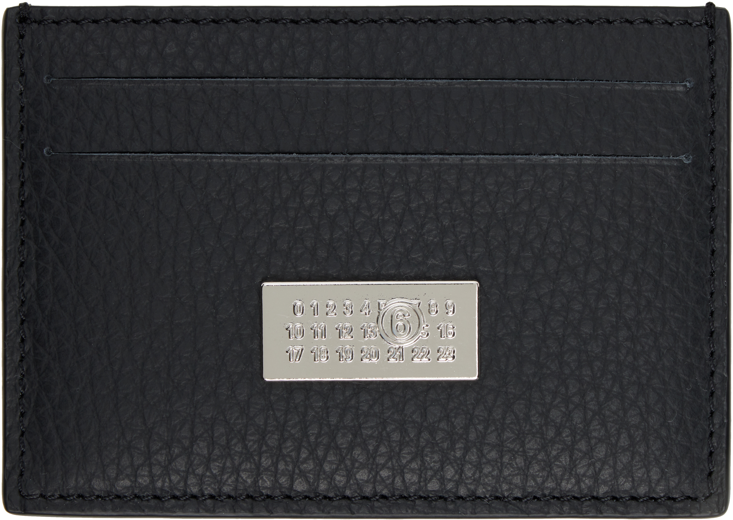 Black Numeric Card Holder