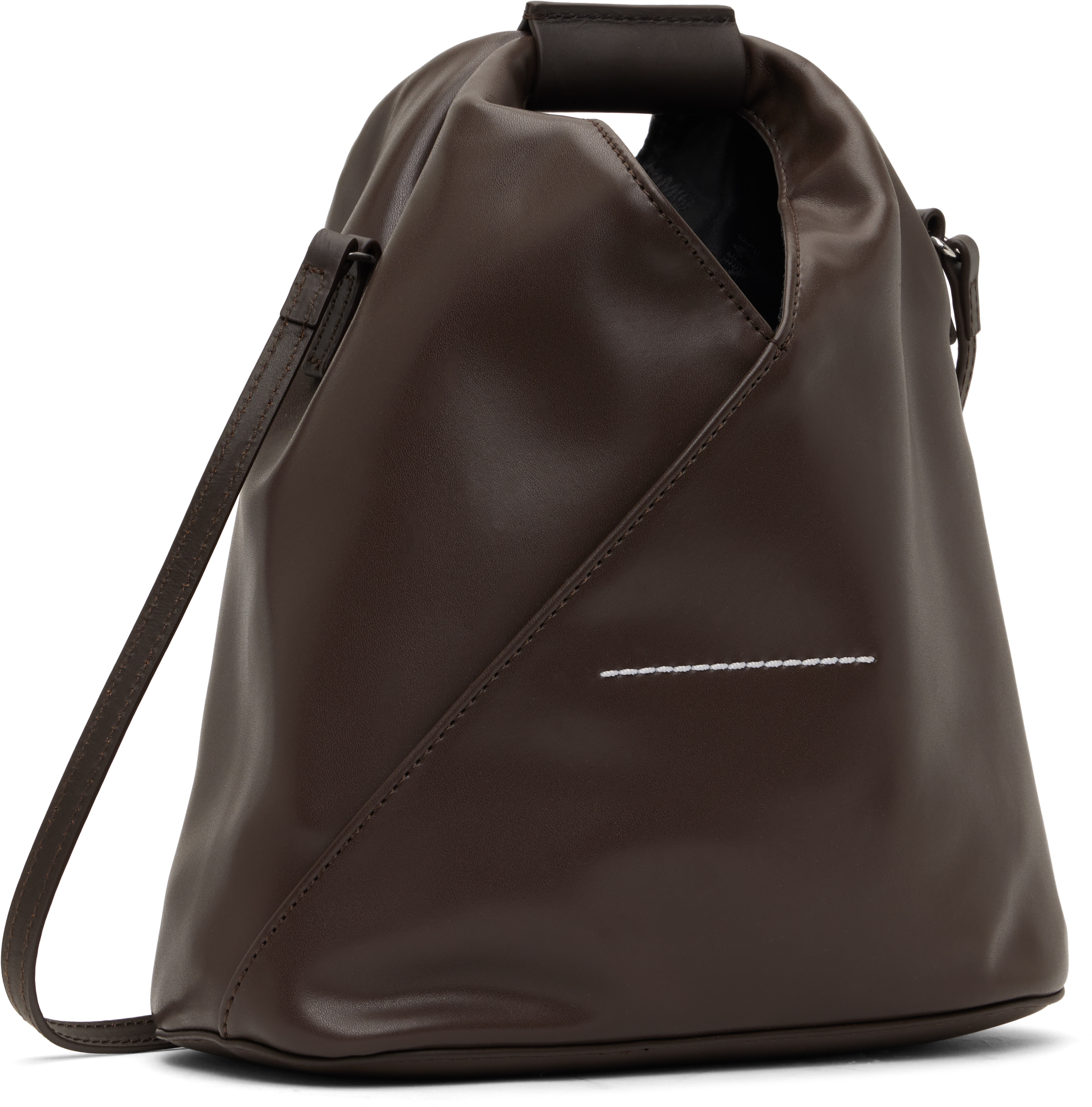 Mm6 Maison Margiela Japanese Fondo Numbers-motif Tote Bag In T2185 Bracken