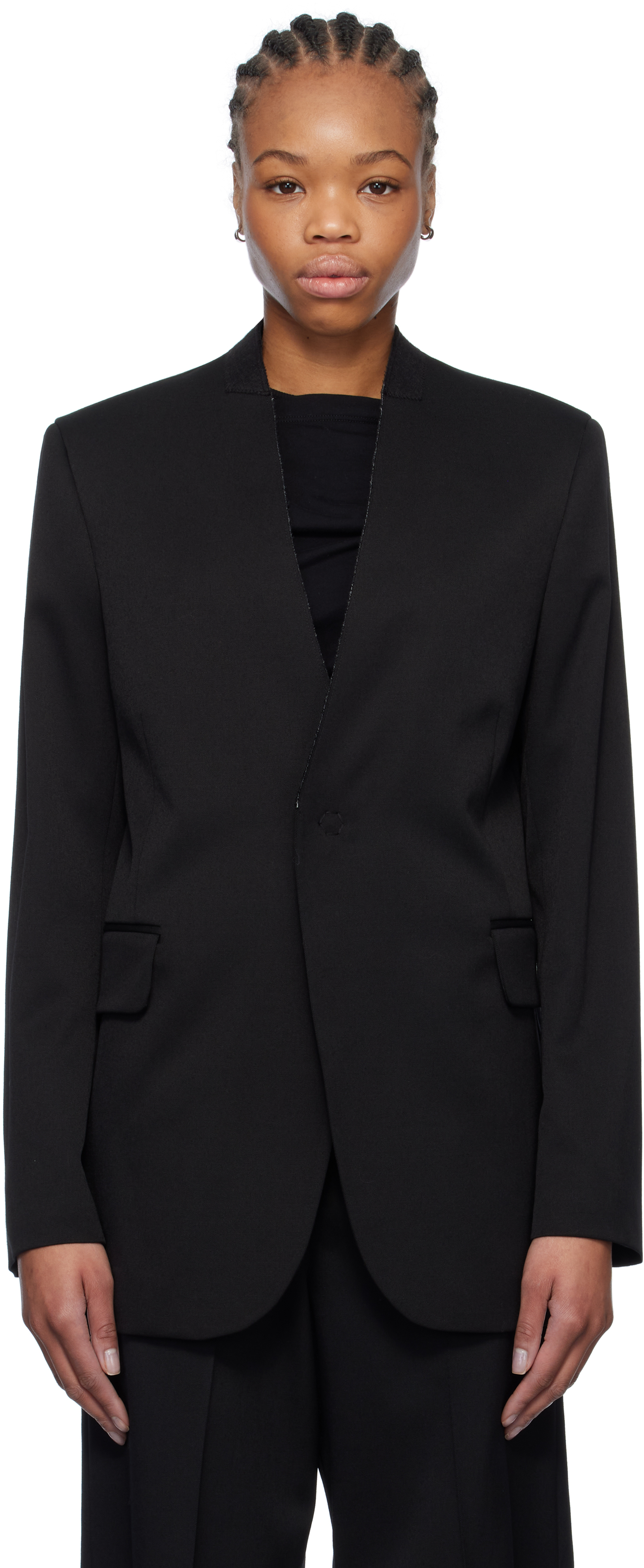 Black Tailoring Blazer