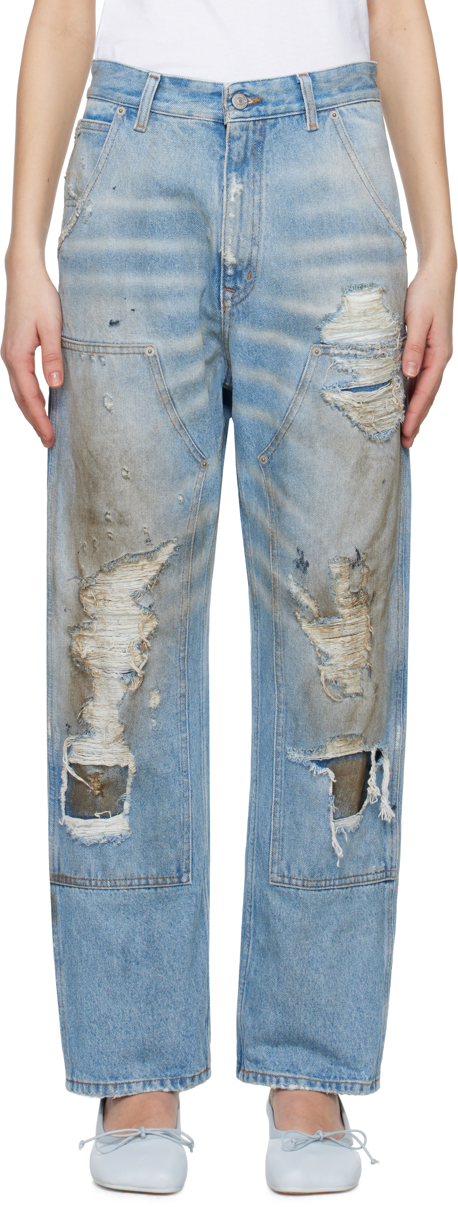 Mm6 Maison Margiela jeans for Women | SSENSE Mm6 Maison Margiela jeans for Women | SSENSE