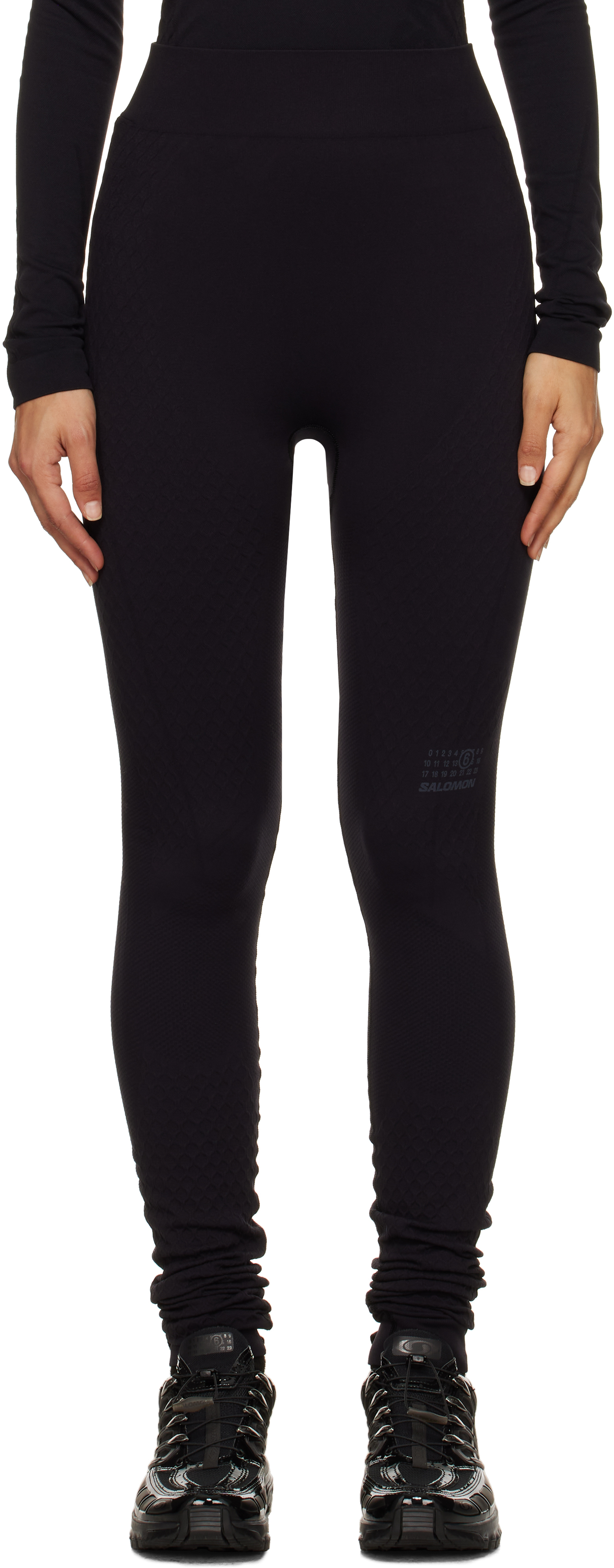 Black Salomon Edition Seamless Leggings