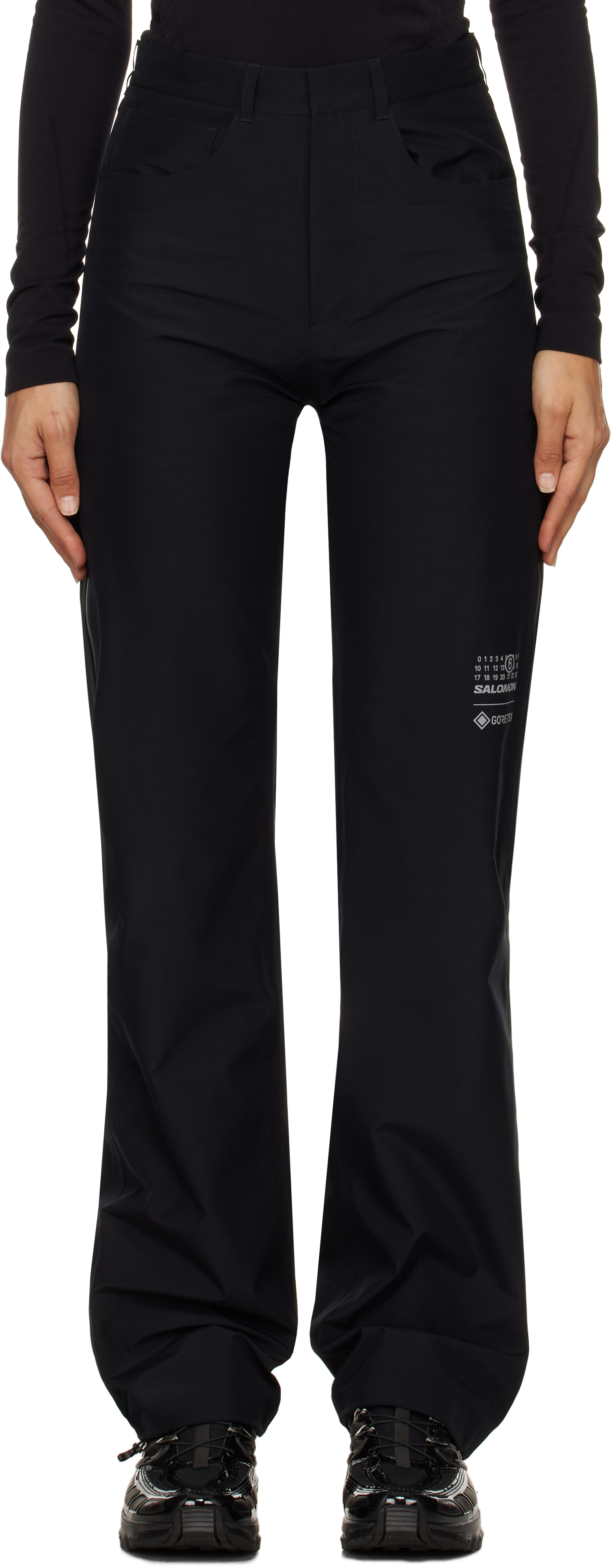 Black Salomon Edition Taffeta Trousers