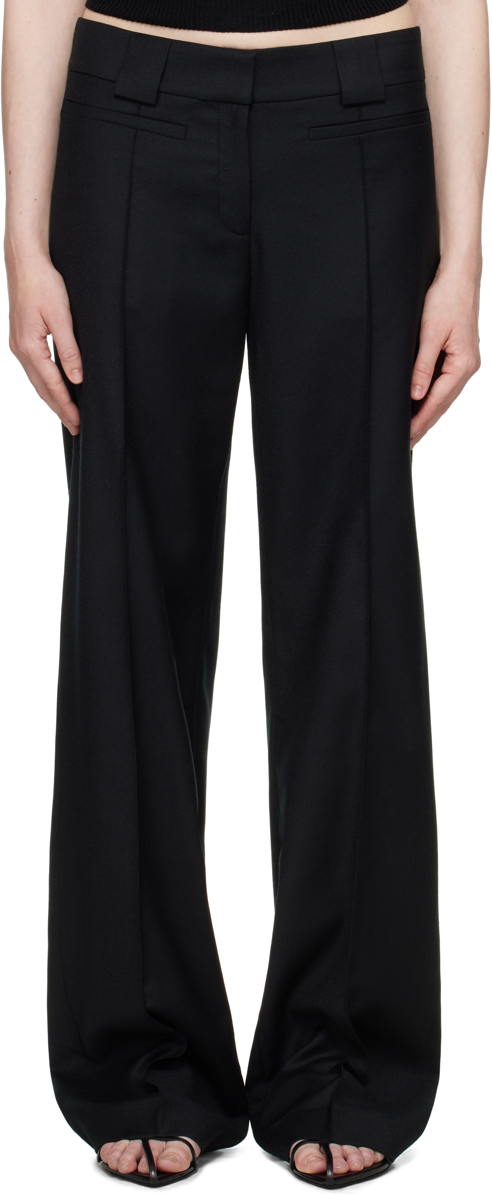 Black Clari Trousers