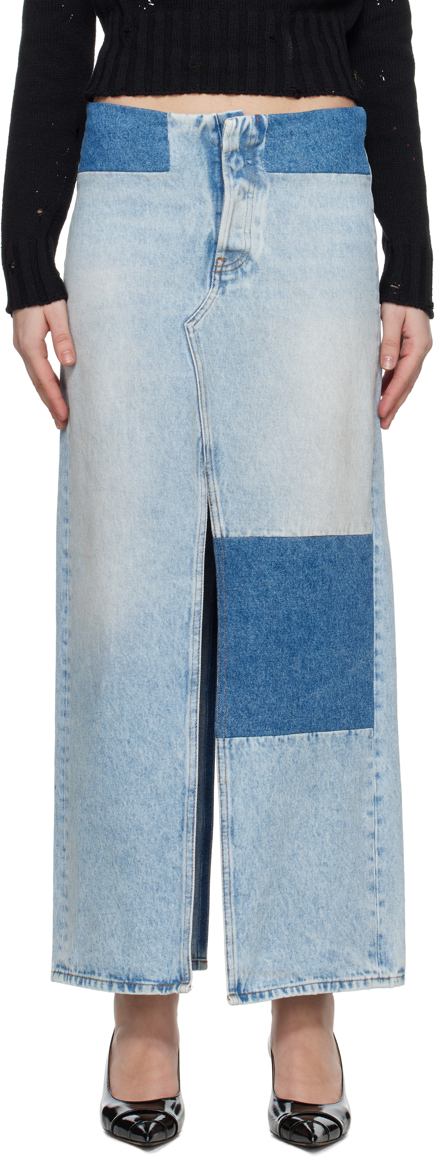 Mm6 Maison Margiela ウィメンズ ロングスカート | SSENSE 日本 Mm6 Maison Margiela ウィメンズ ロングスカート | SSENSE 日本
