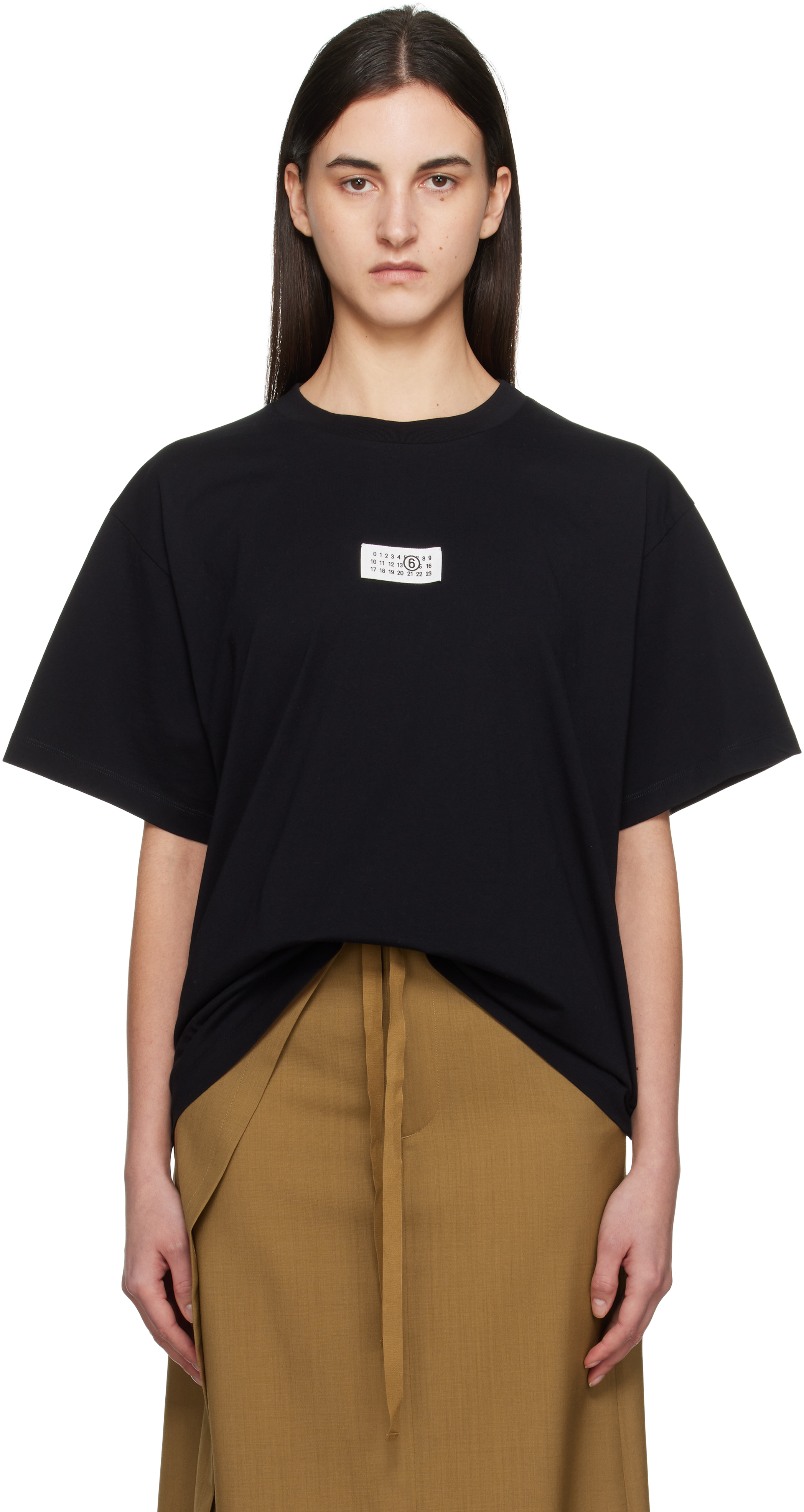 Tシャツ・カットソー MM6 Maison Margiela Oversized Print T-shirt Maison Margiela - Oversized Printed Cotton-Jersey T-Shirt