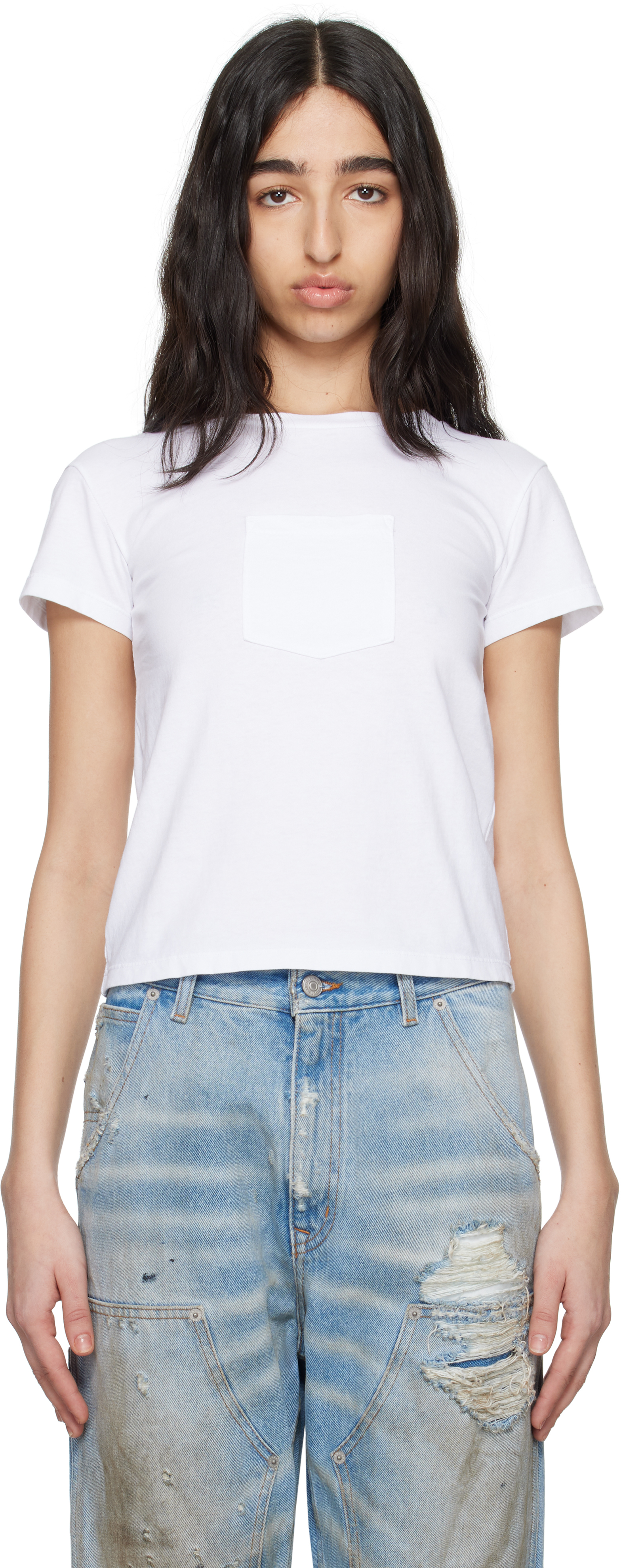 Yellow Heavy Cotton Jersey T-shirt