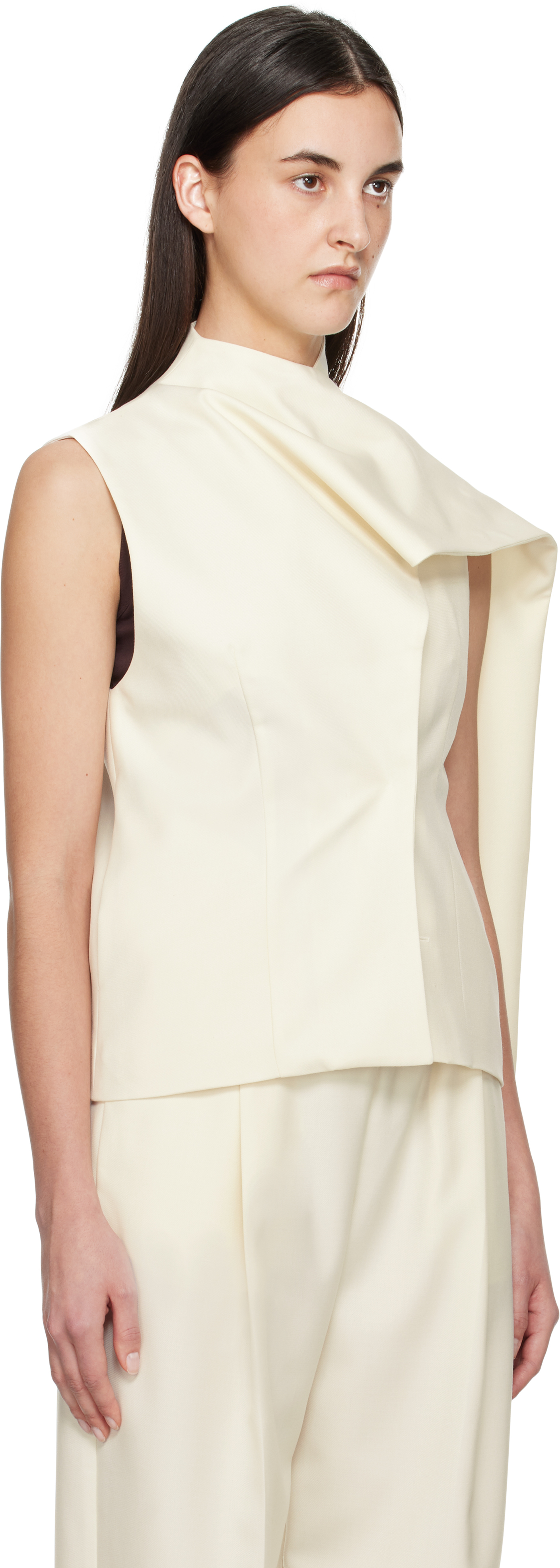 AYA MUSE OFF-WHITE LYRA TOP 