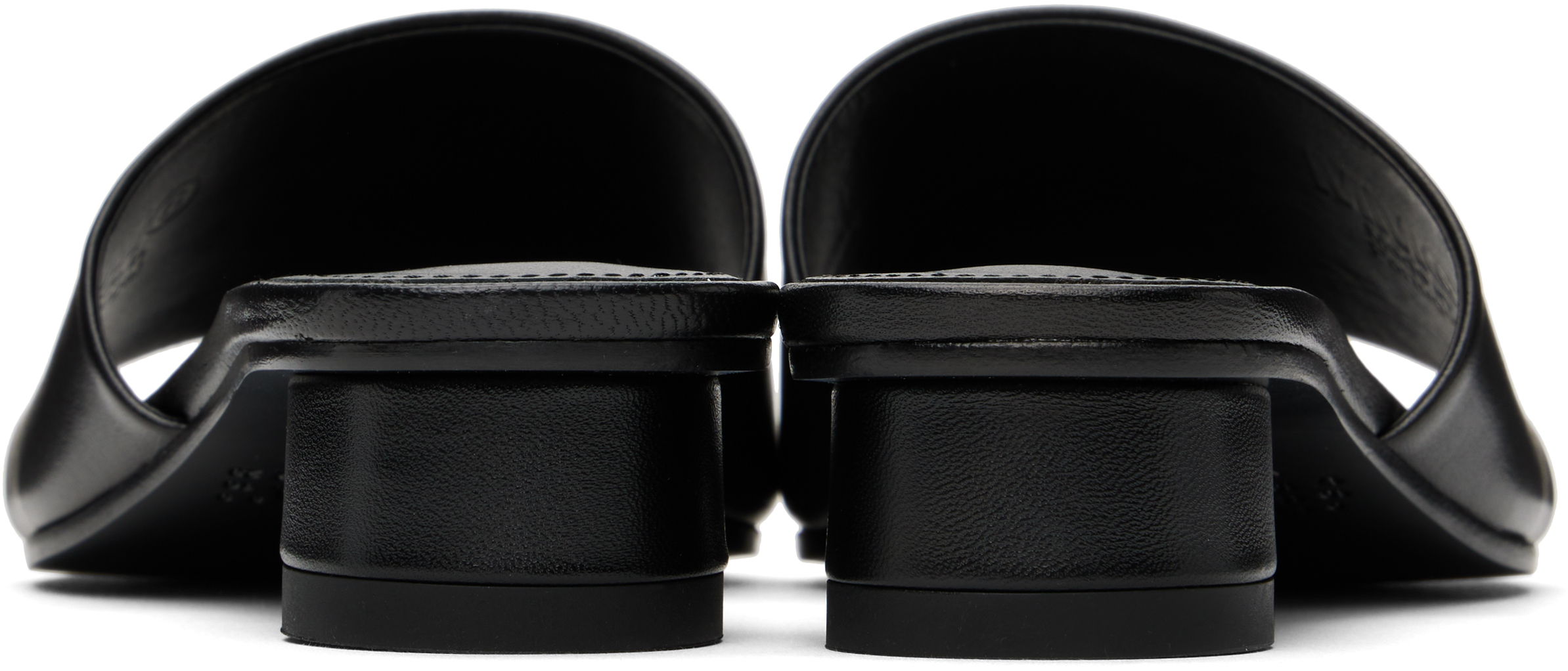 Mm6 Maison Margiela Mm6 By Maison Margiela Numeric Sandal With Engraved Logo Band