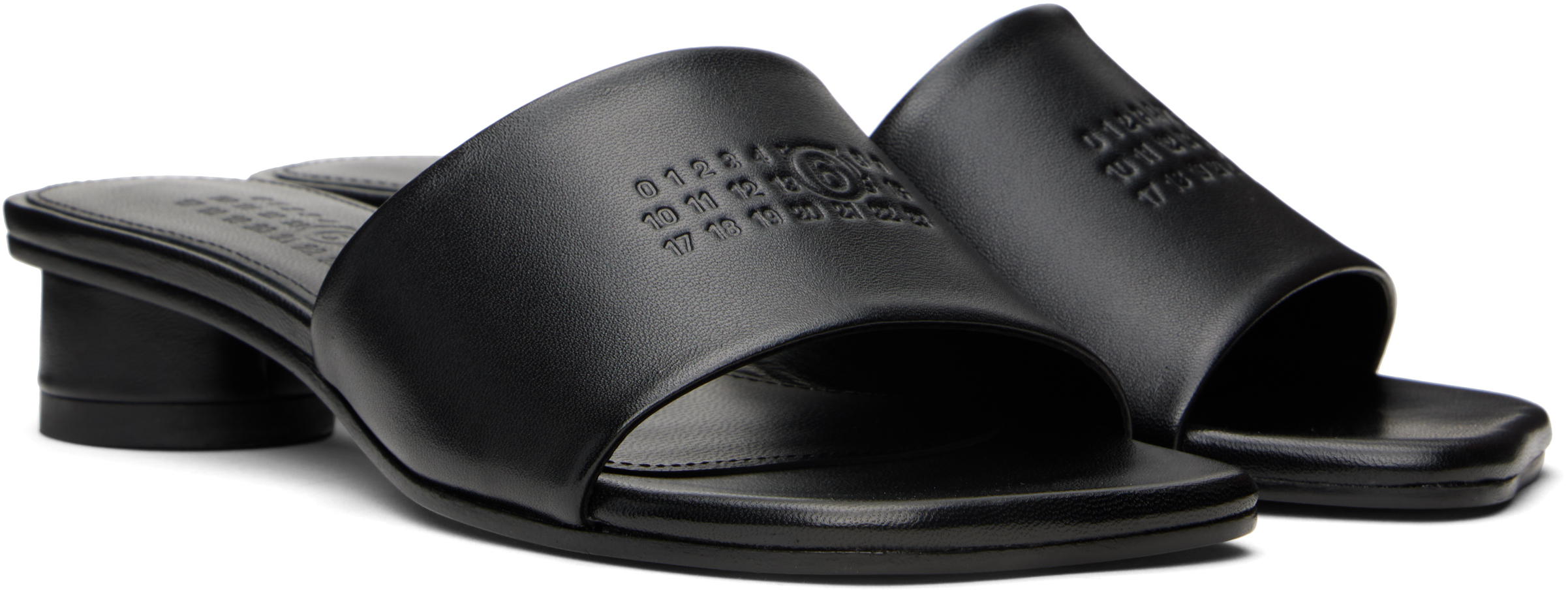 Mm6 Maison Margiela Mm6 By Maison Margiela Numeric Sandal With Engraved Logo Band