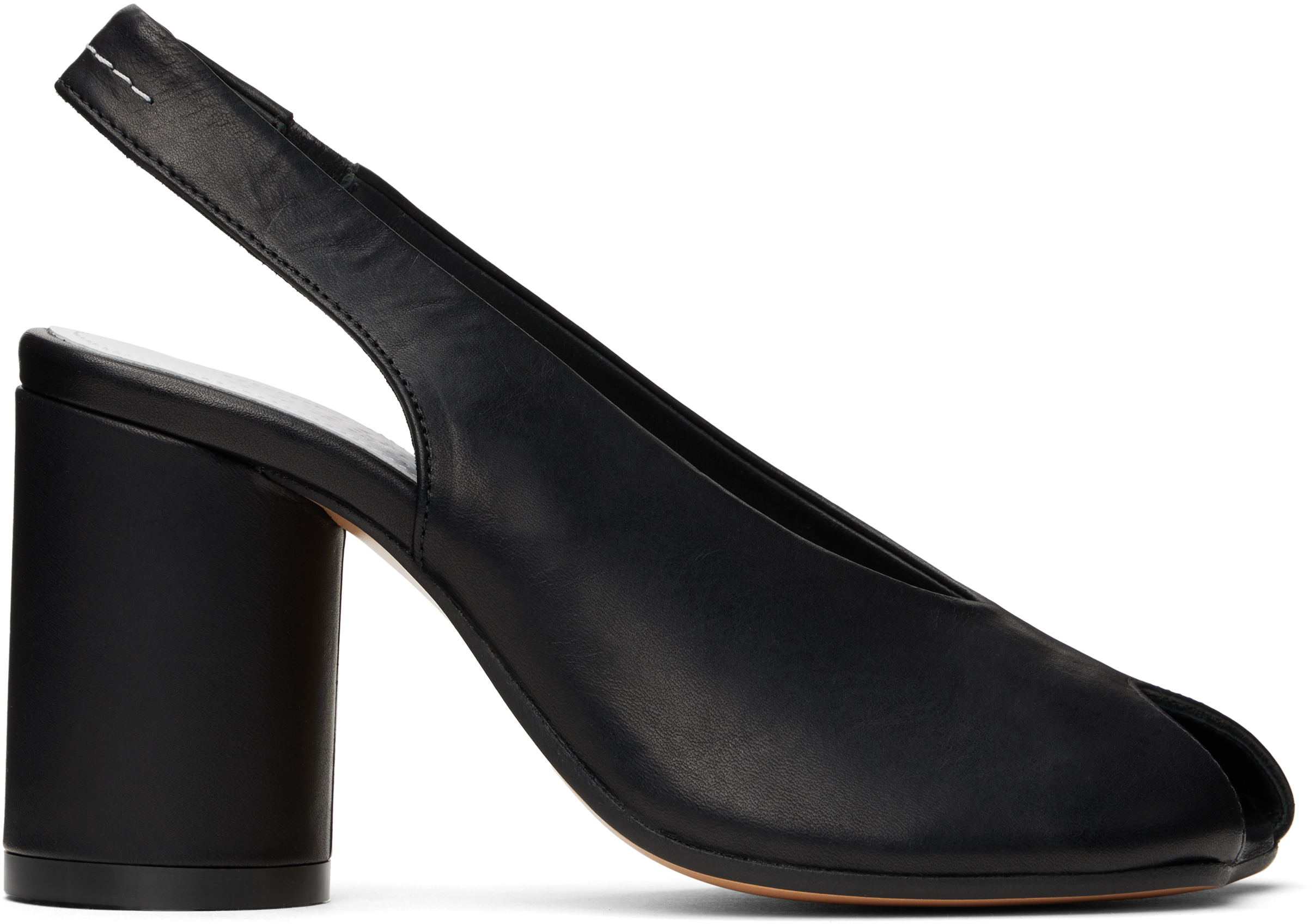 Black Anatomic Heels by MM6 Maison Margiela on Sale