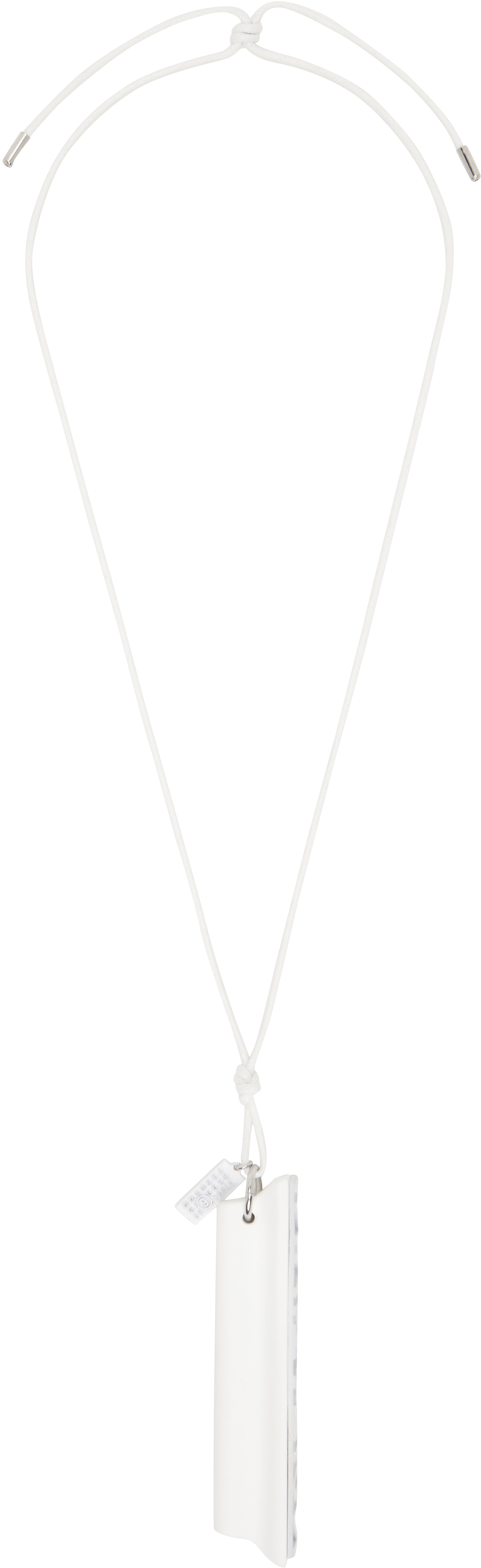 White 'Invitation' Necklace