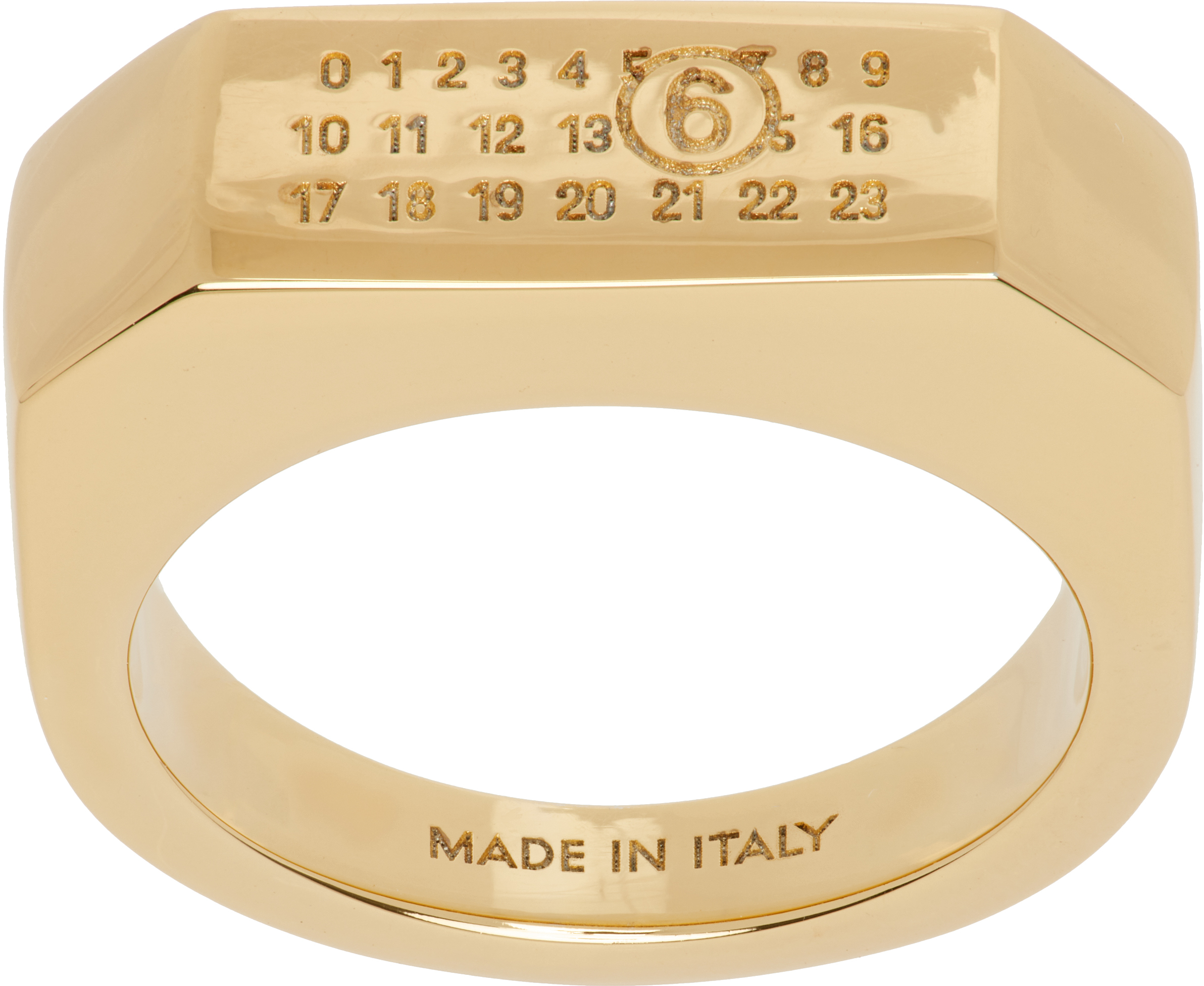 Silver Numeric Ring