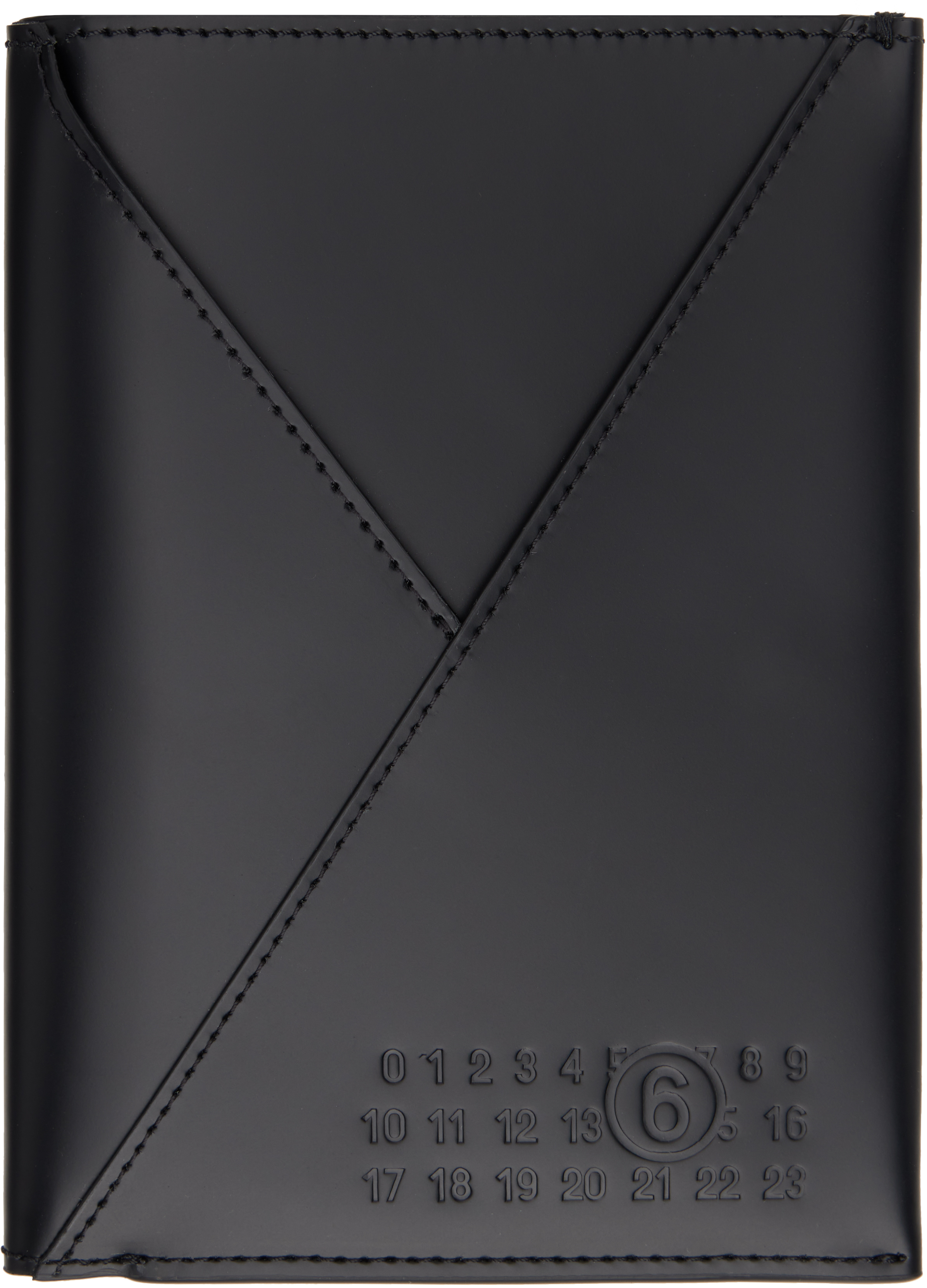 Black Calfskin Passport Holder