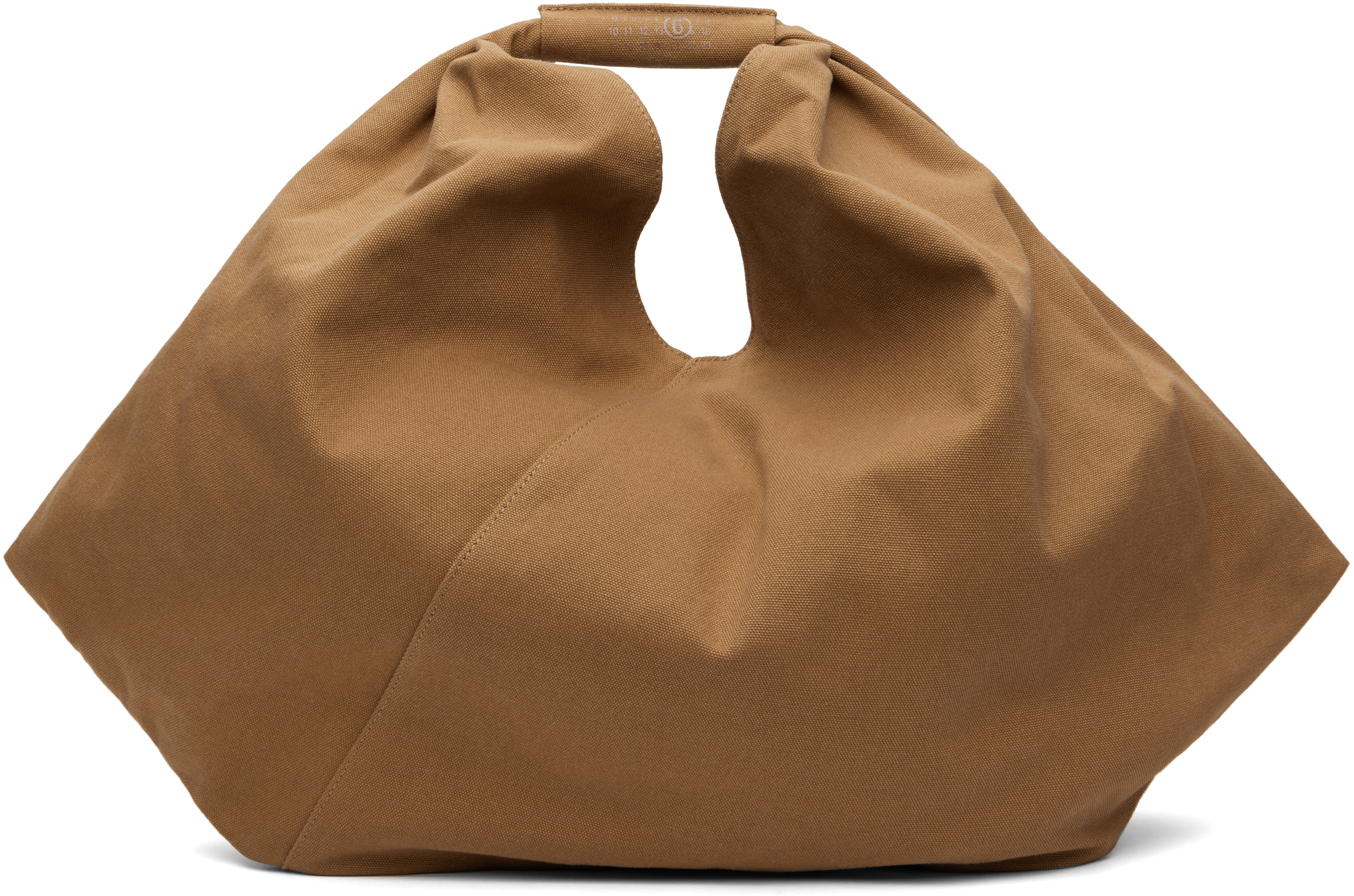 Brown Triangle Tote