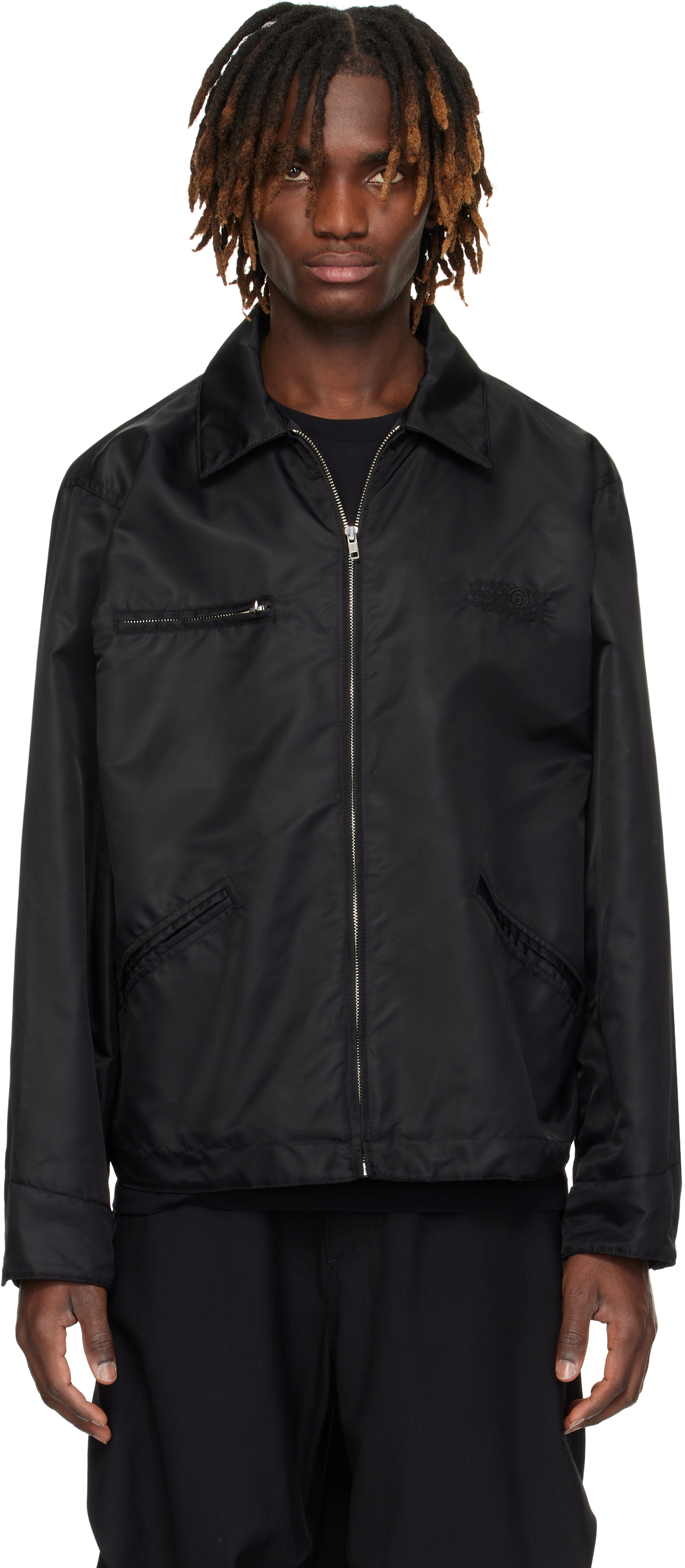 Black Taffeta Jacket