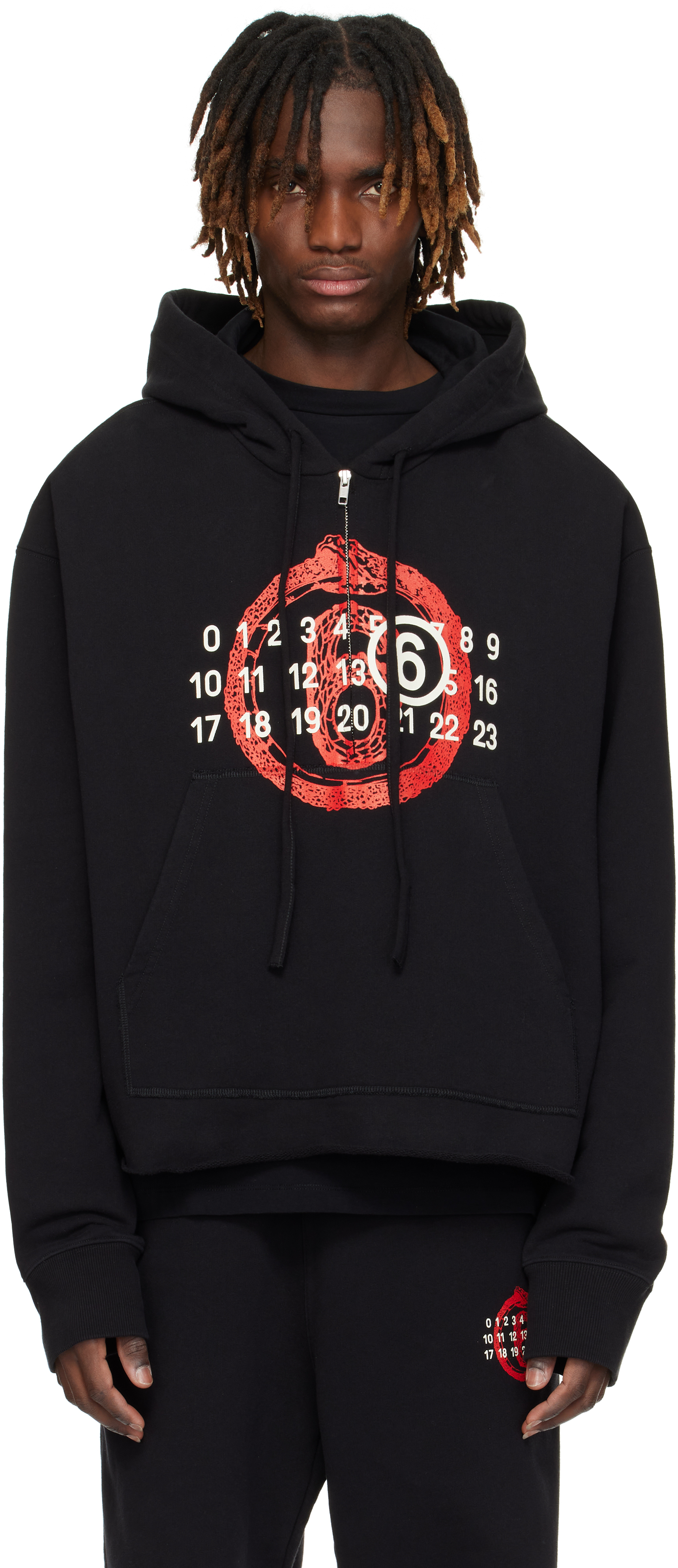 SSENSE Exclusive Black 
Year of the Snake
 Hoodie