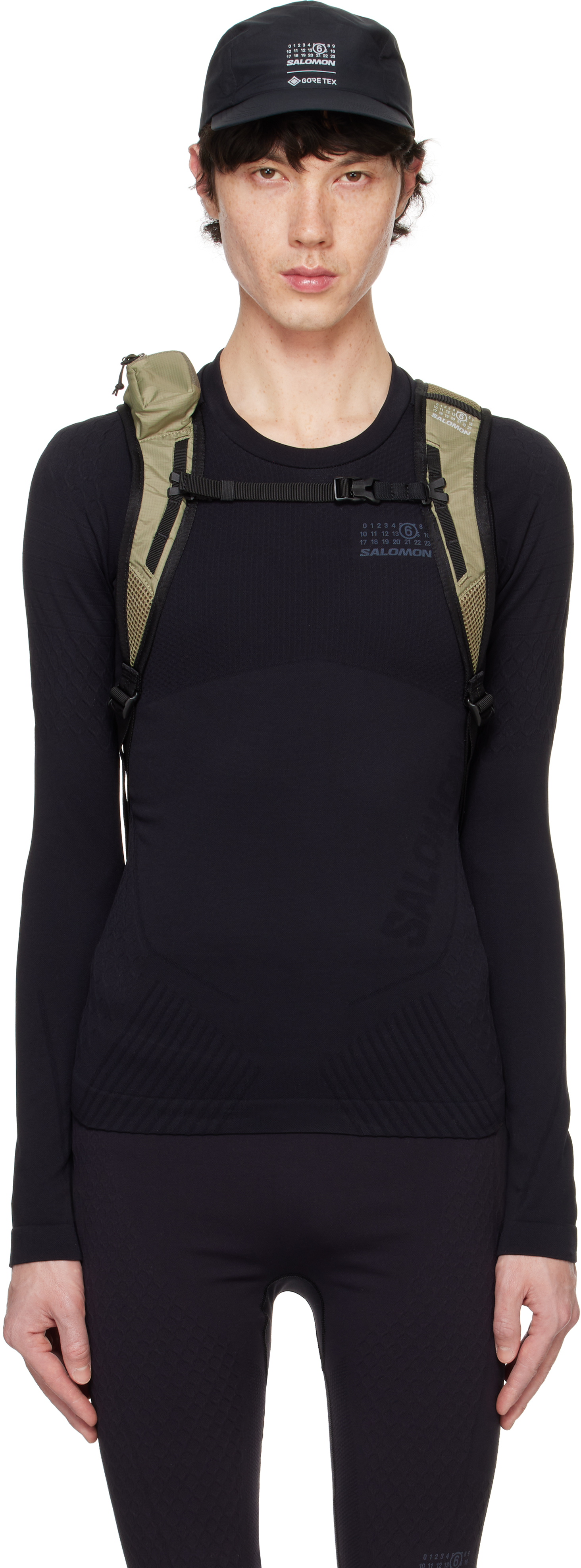 MM6 Maison MargielaのSalomonエディション ブラック