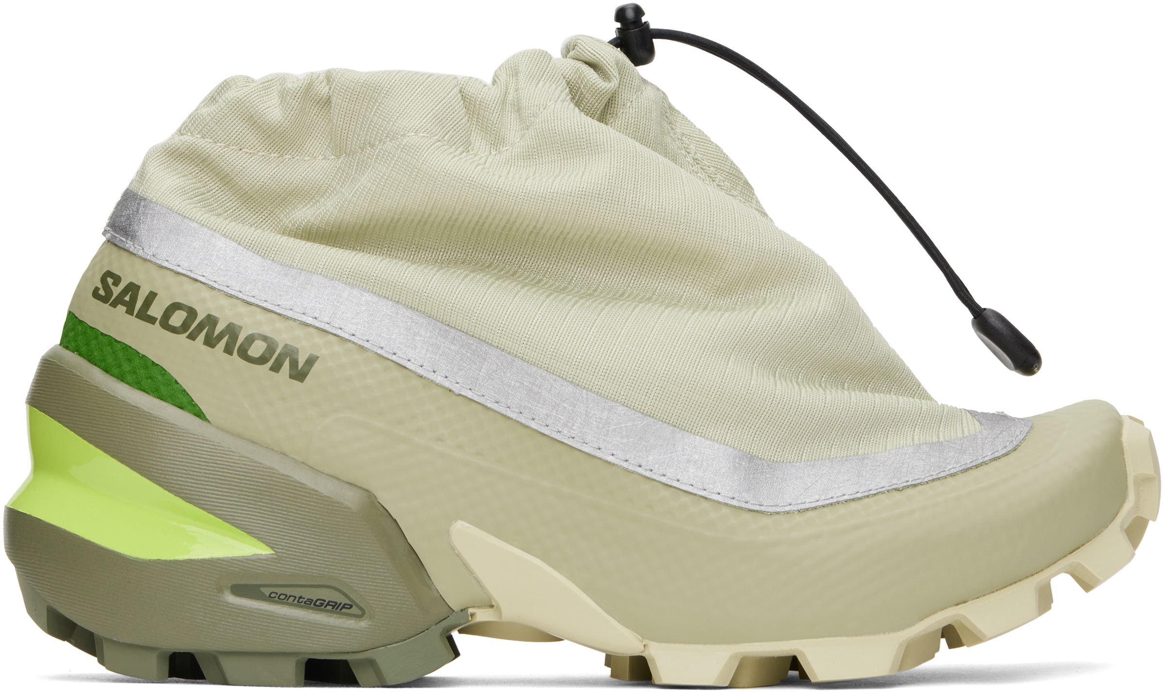 Green Salomon Edition Cross Low Sneakers