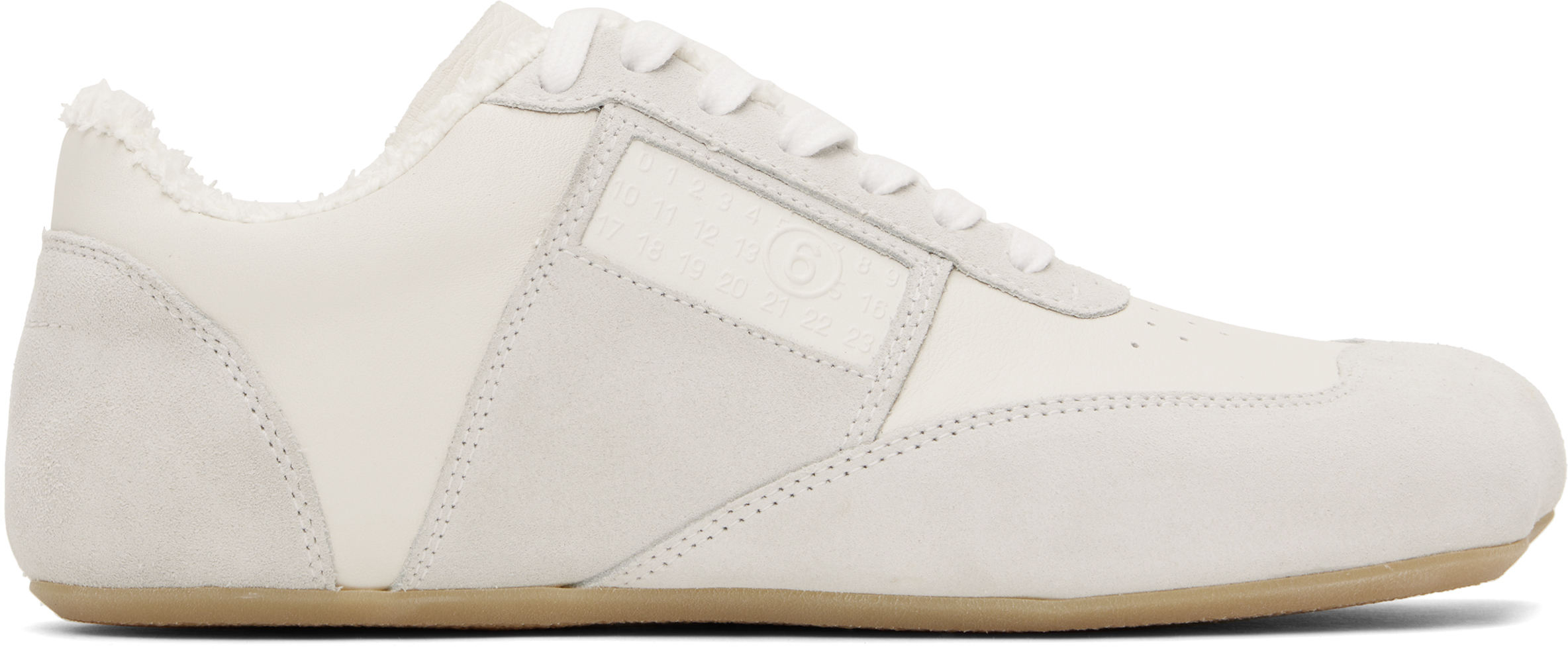 White & Gray Anatomic Sneakers