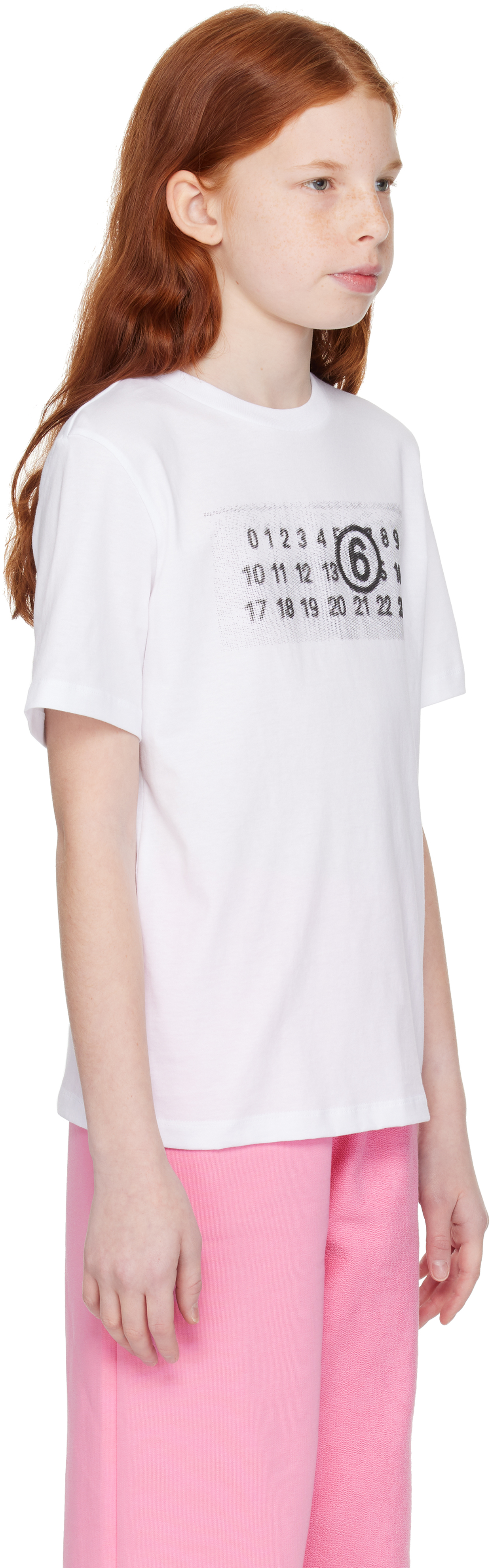 Mm6 Maison Margiela T-shirt Mit Nummern-print In M6100