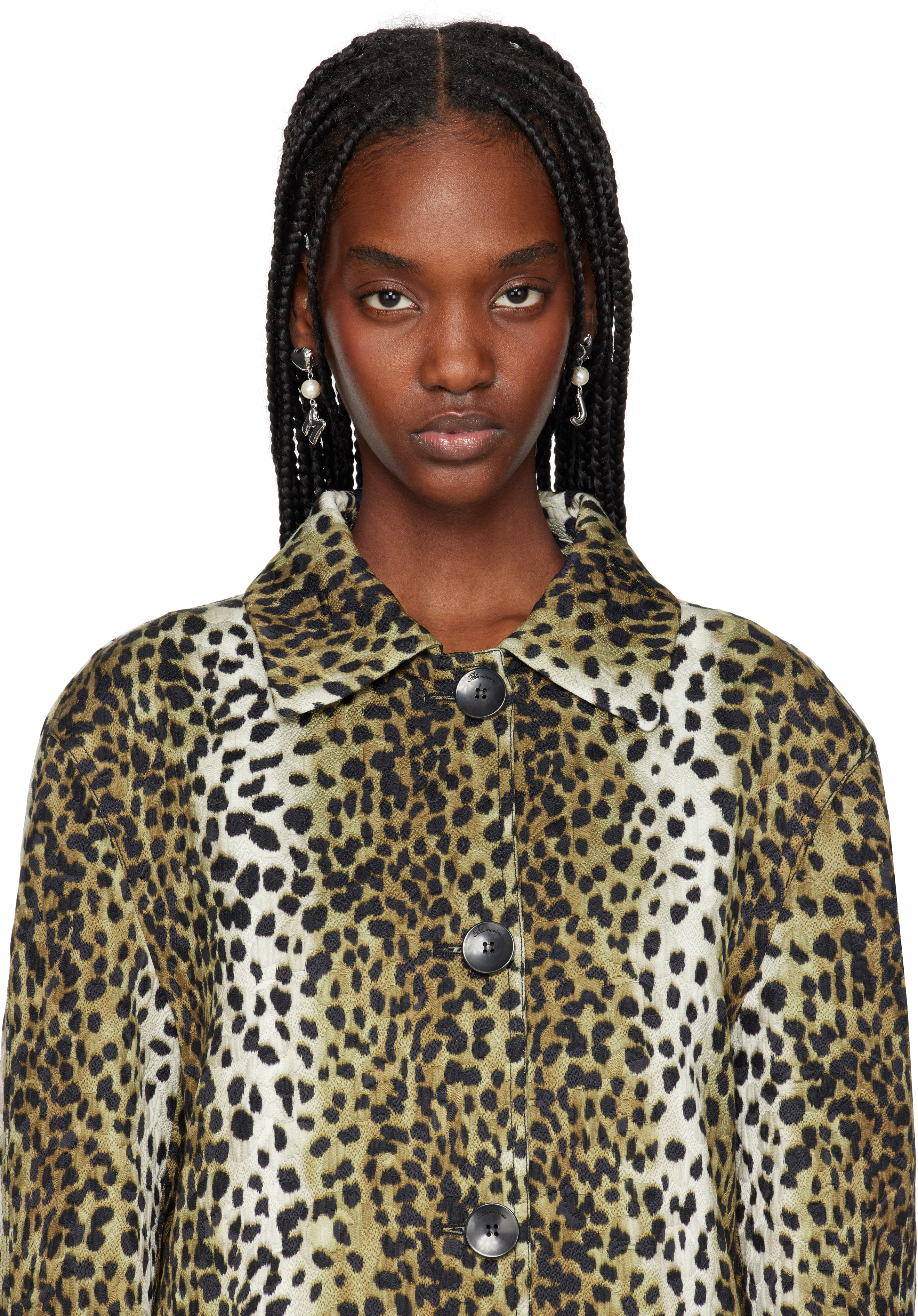 Marc Jacobs Balloon Earrings In 029 Light Antique Si