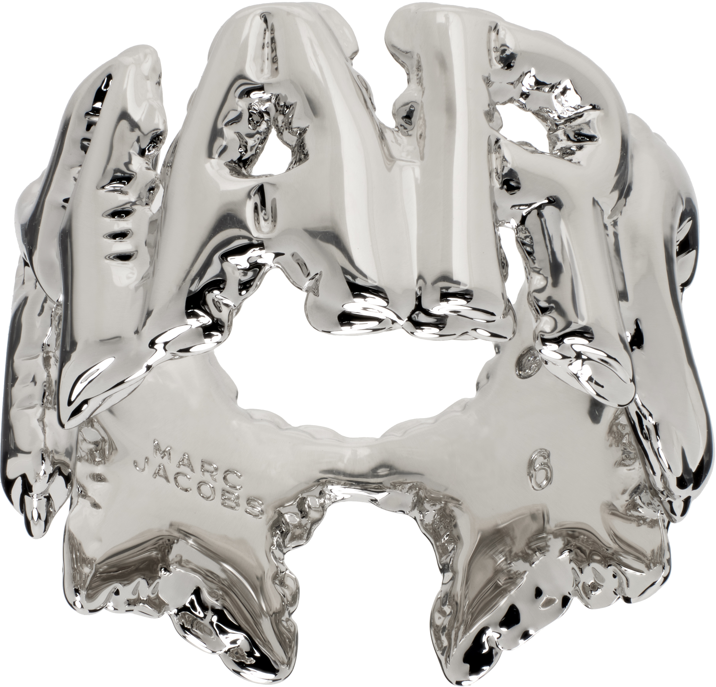 Silver 'The Marc Balloon' Ring by Marc Jacobs on Sale