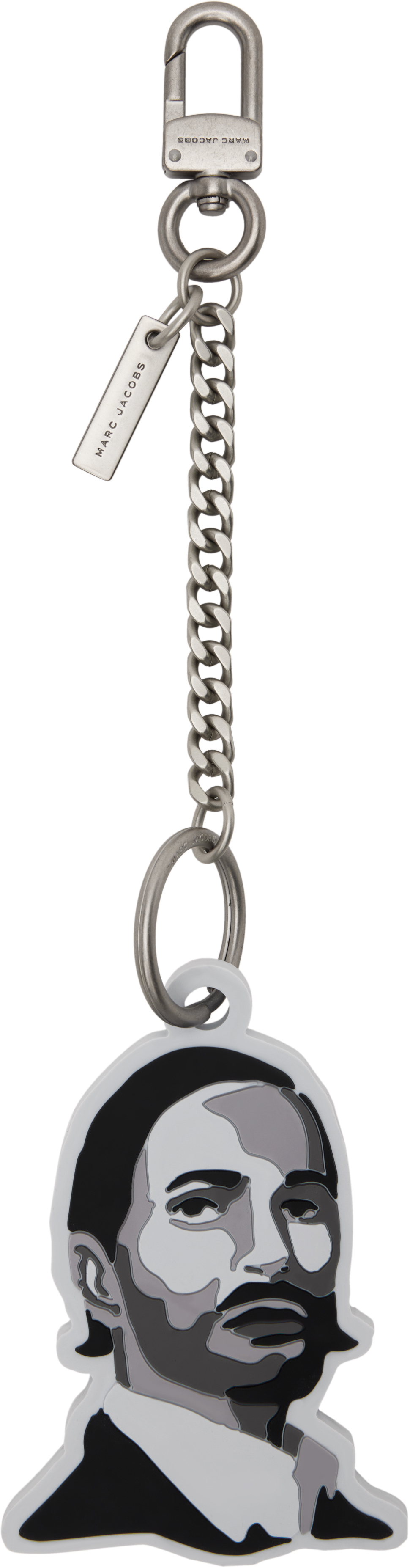 Silver 
Gray 
The Marc Bag Charm
 Keychain