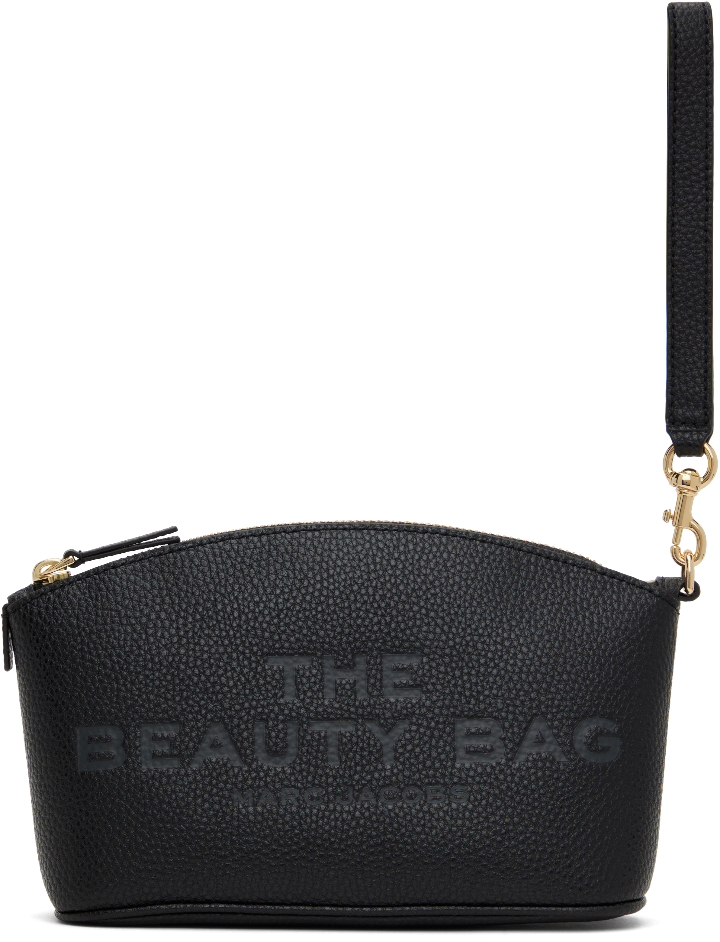 Shop Marc Jacobs Black 'the Beauty' Pouch In 001 Black