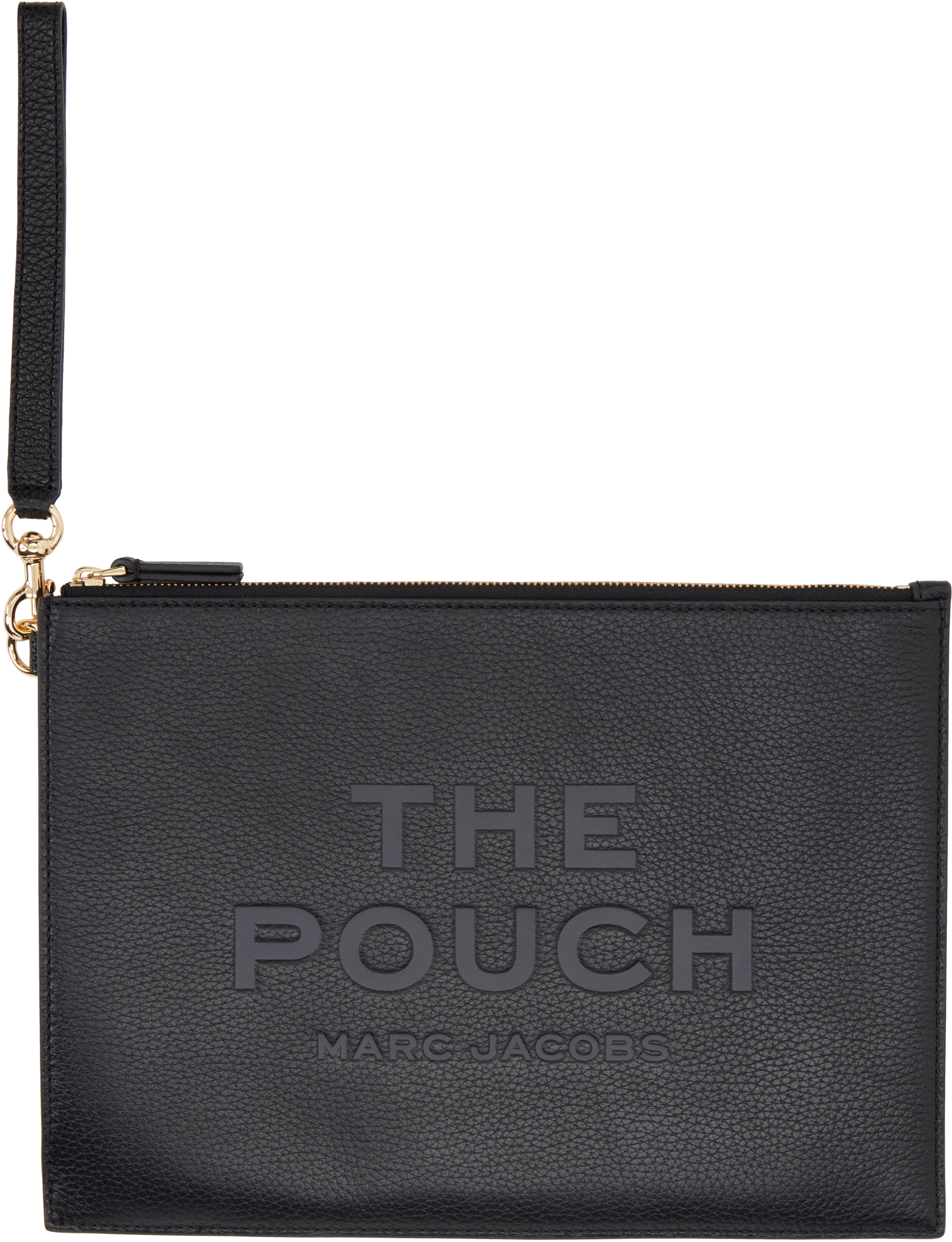 【関税込み】Marc Jacobs ブラック The Leather Large ポーチ ザ レザー アイテムズ ラージ ポーチ | マーク ジェイコブス