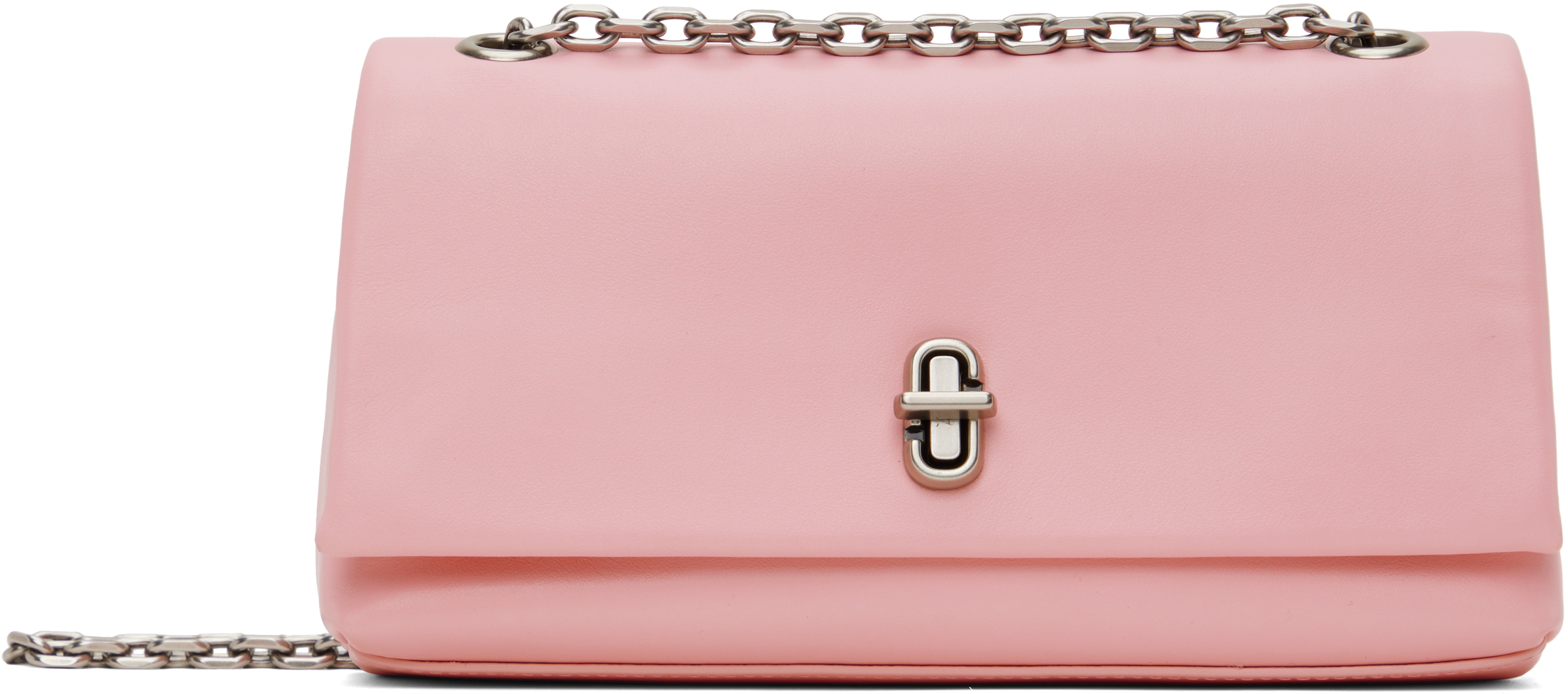 Marc Jacobs Pink 'the Dual Chain Mini' Bag In 669 Ribbon Pink