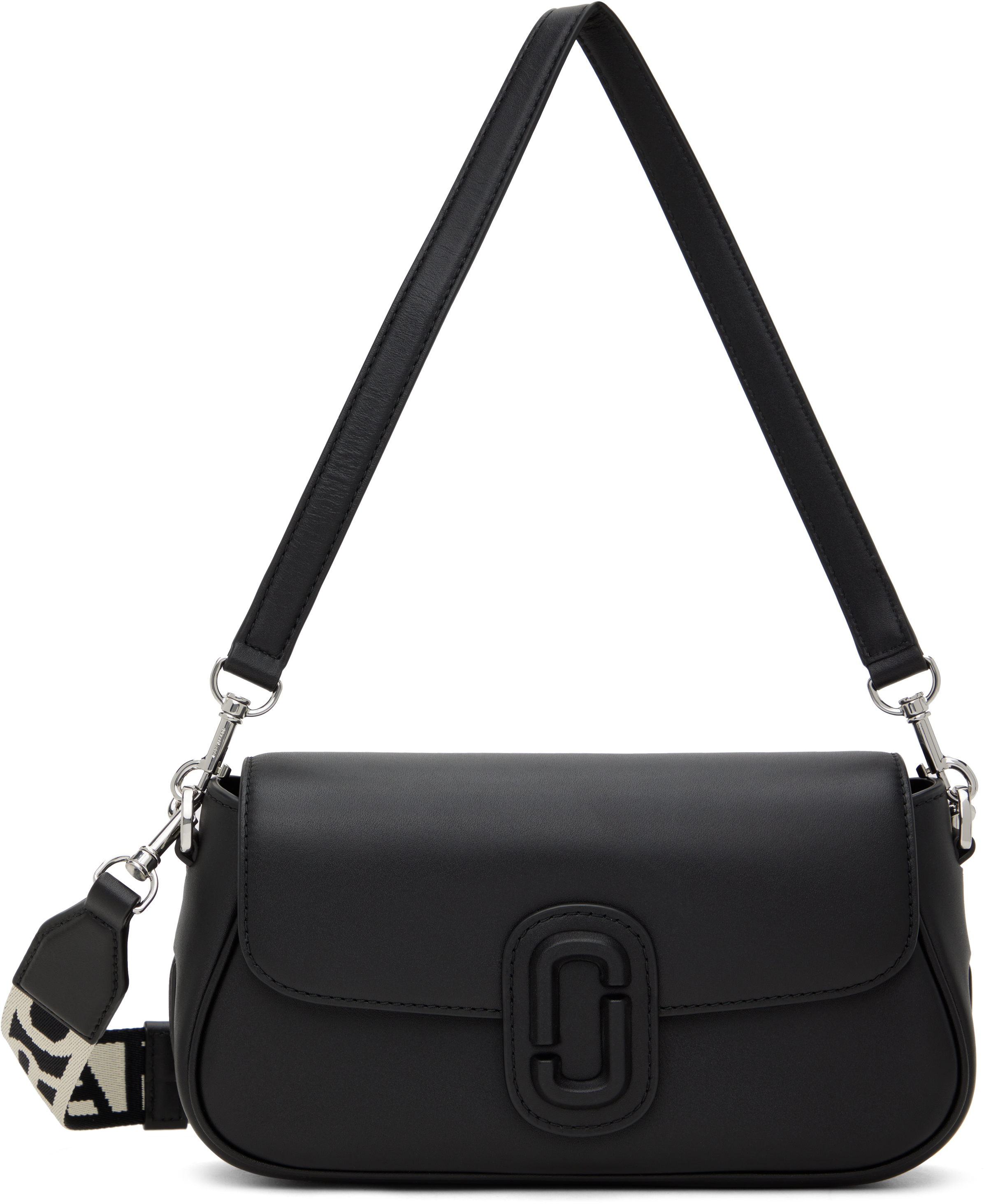 Black 'The Large Clover' Shoulder Bag