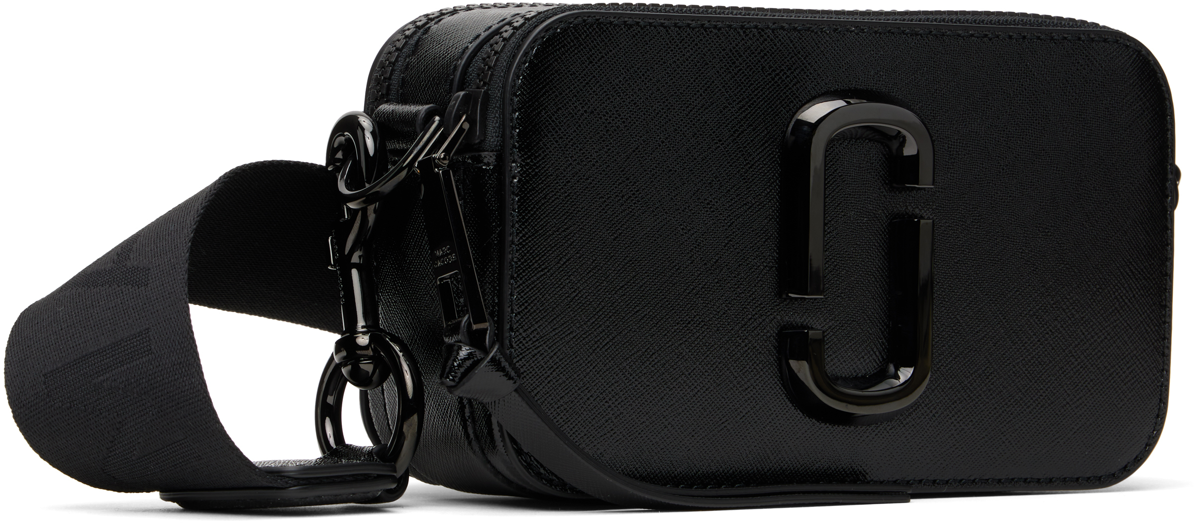 Marc Jacobs Black 'the Snapshot Dtm' Bag In 001 Black