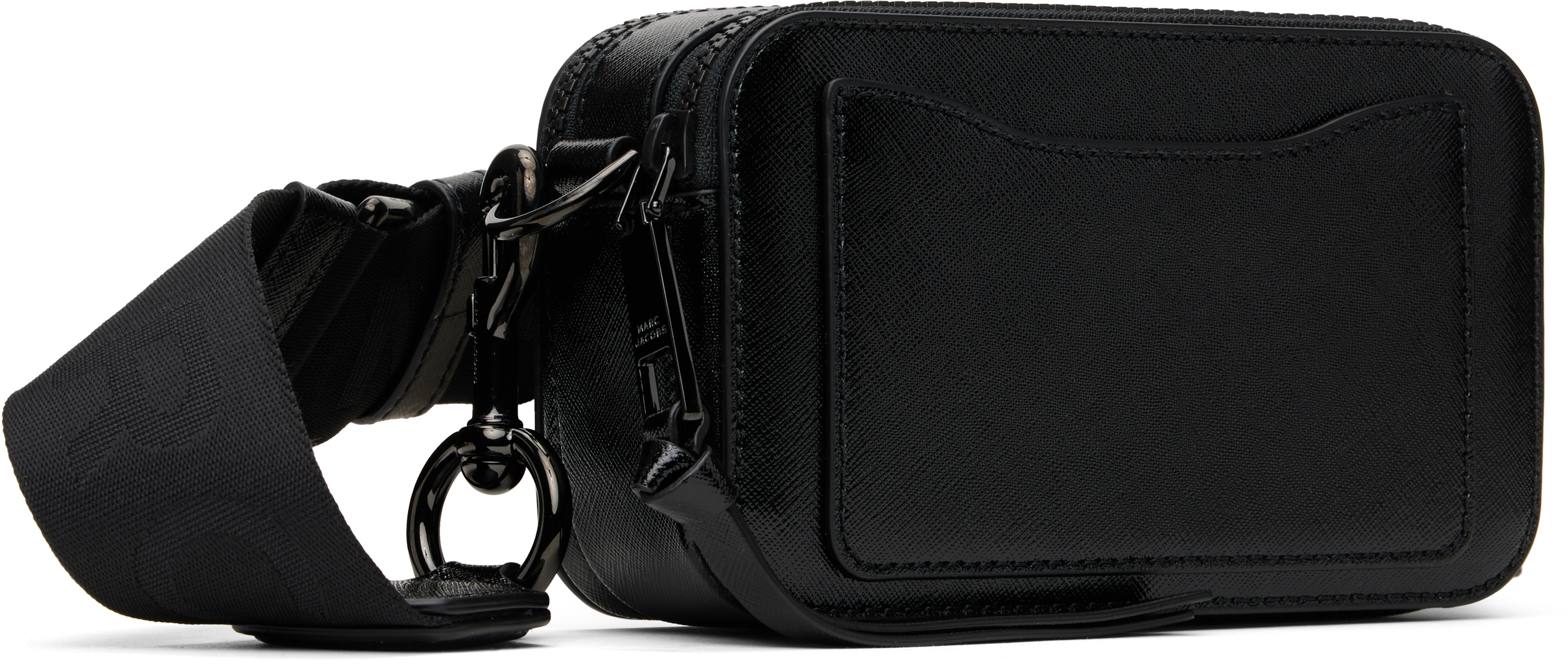 Marc Jacobs Black 'the Snapshot Dtm' Bag In 001 Black