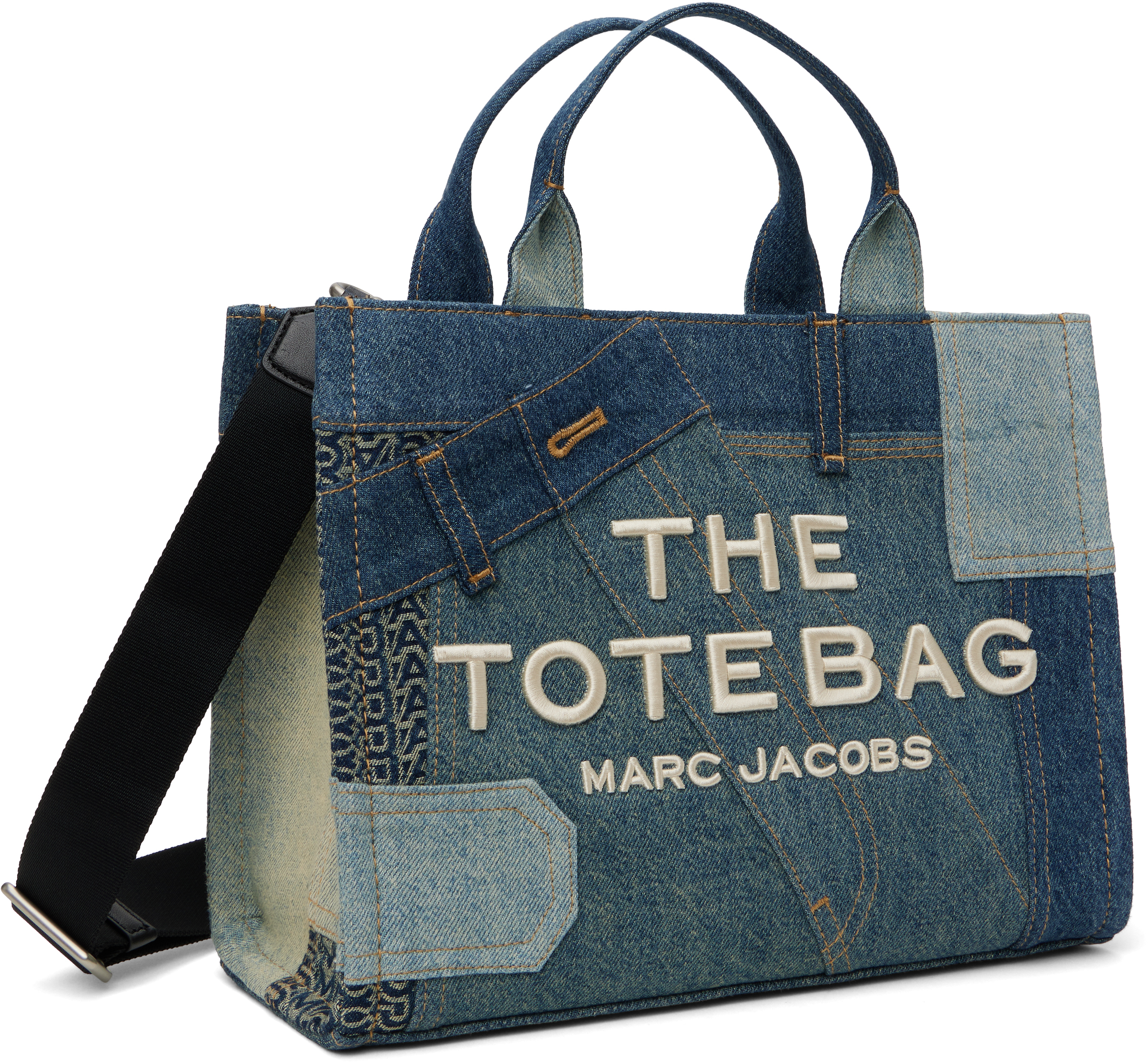 Marc Jacobs The Medium Tote In 404 Indigo Multi