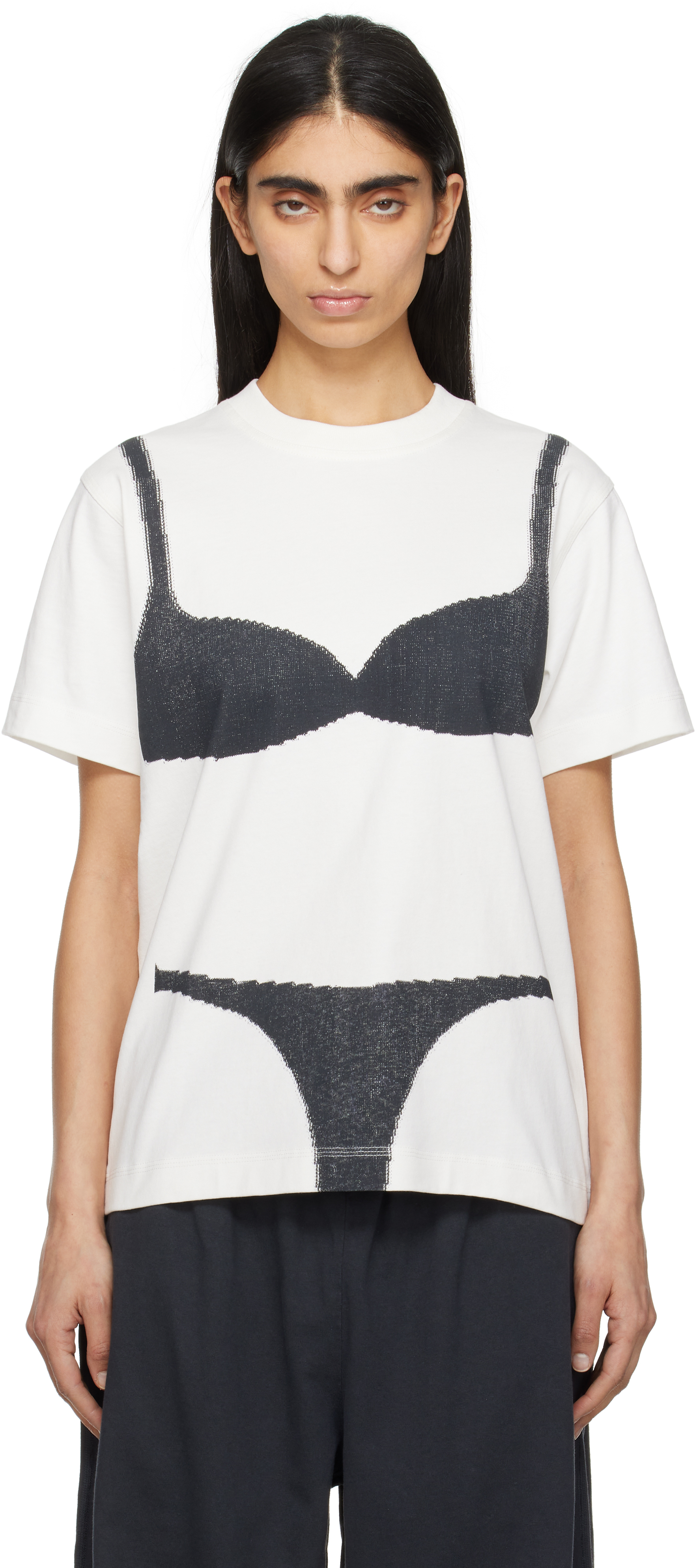Marc Jacobs White Heaven By Marc Jacobs Logo Baby T-Shirt