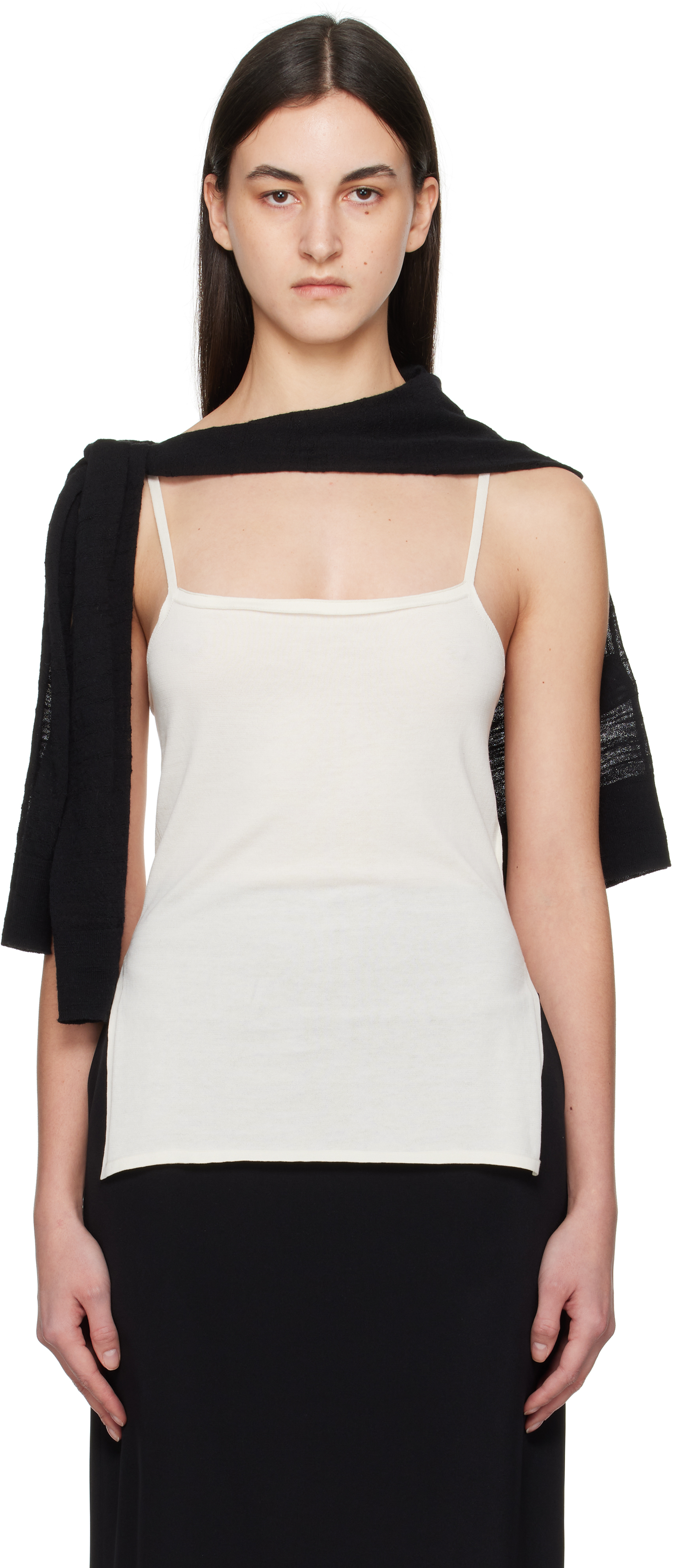 Black Harlow Tank Top