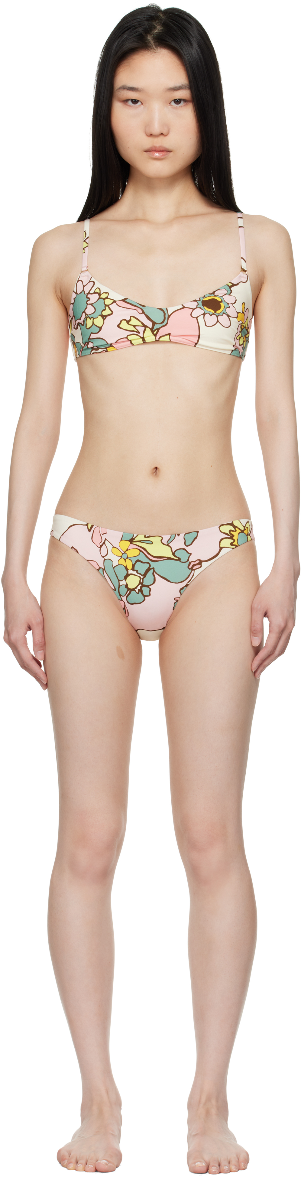 Multicolor Maxine Scoop Bikini