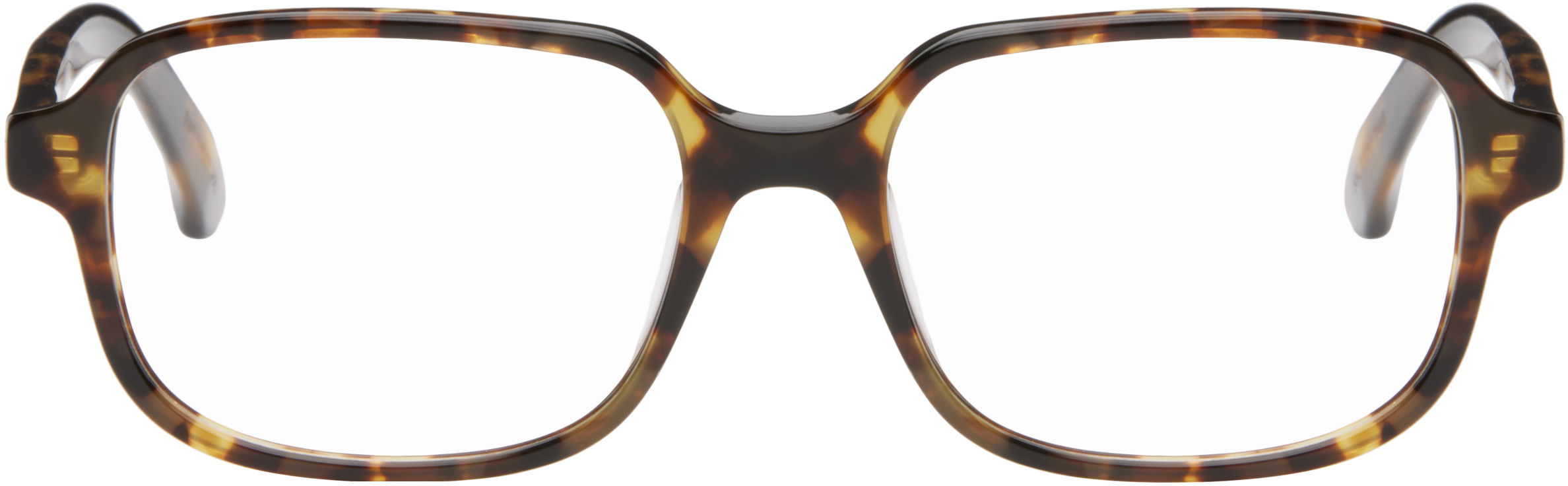 Retrosuperfuture Brown Numero 05 Glasses In Burnt Havana