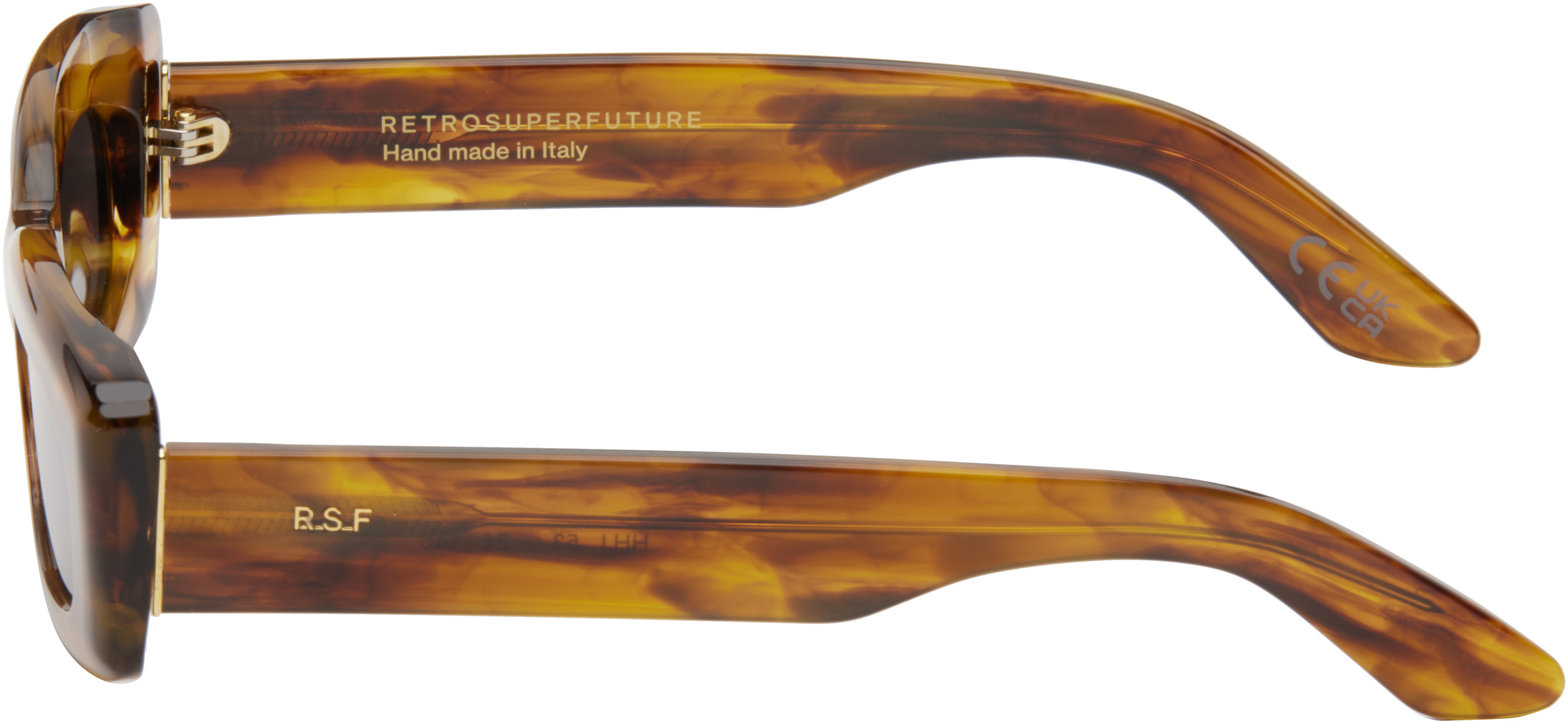 Retrosuperfuture Brown Zaga Sunglasses In Tangeri
