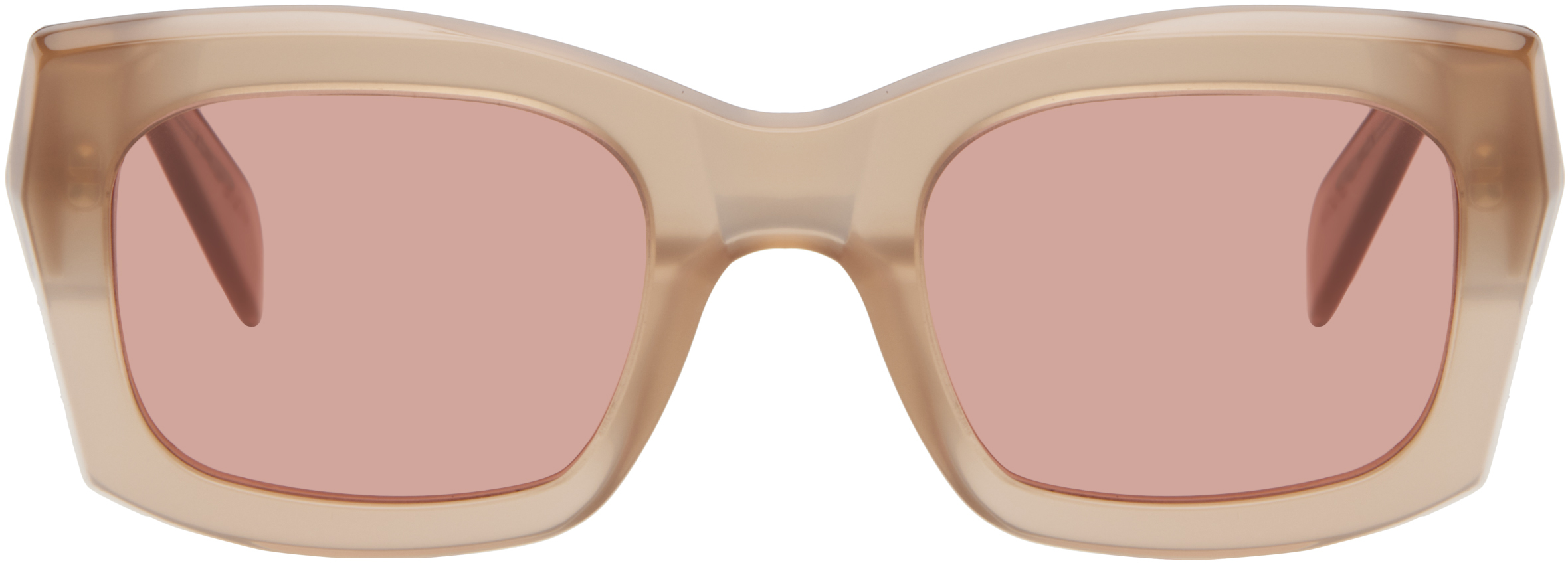 Retrosuperfuture Brown Komori Sunglasses In Light Brown